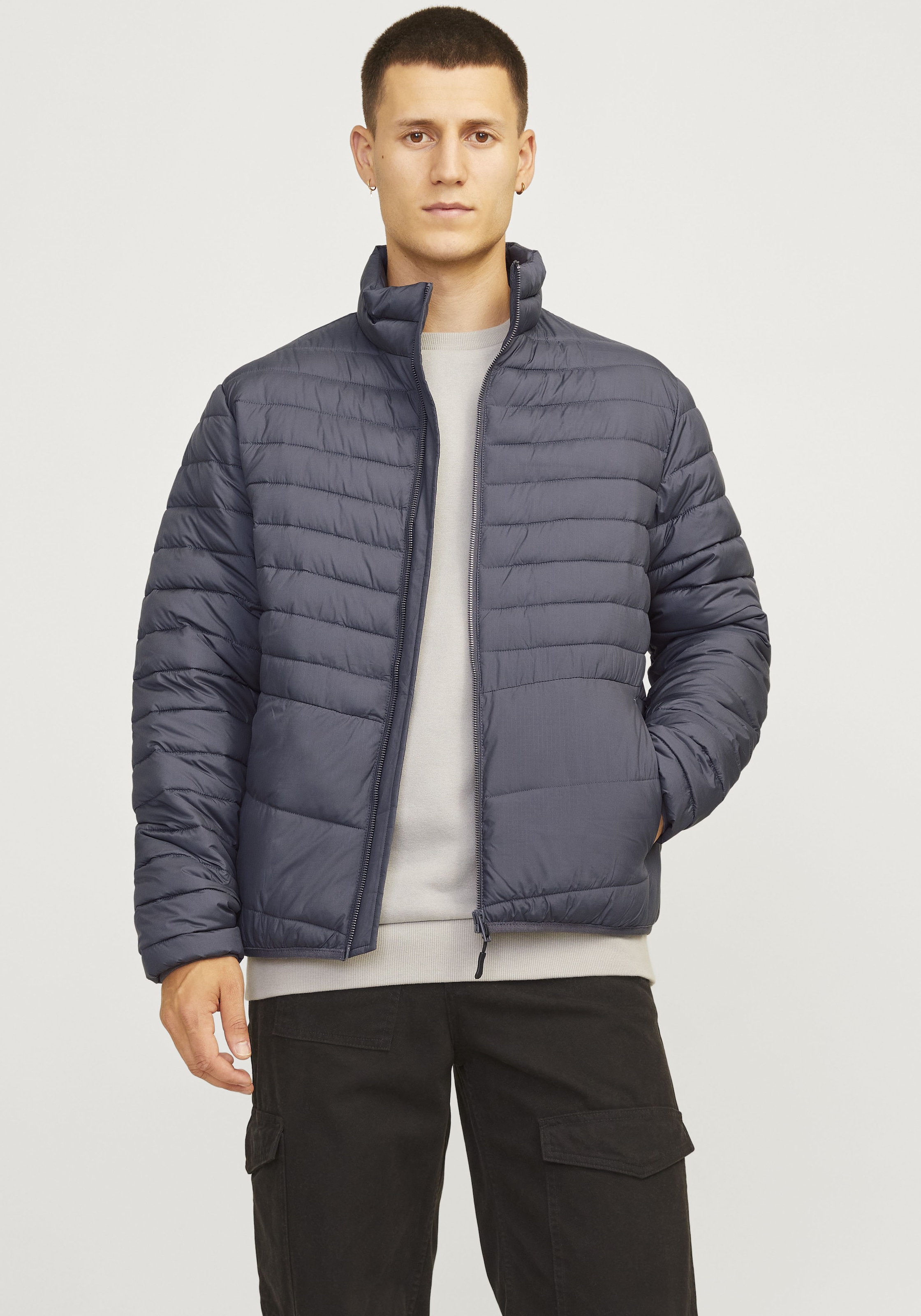 Jack & Jones Steppjacke "JJESTATE PACKABLE PUFFER COLLAR NOOS", ohne Kapuze günstig online kaufen