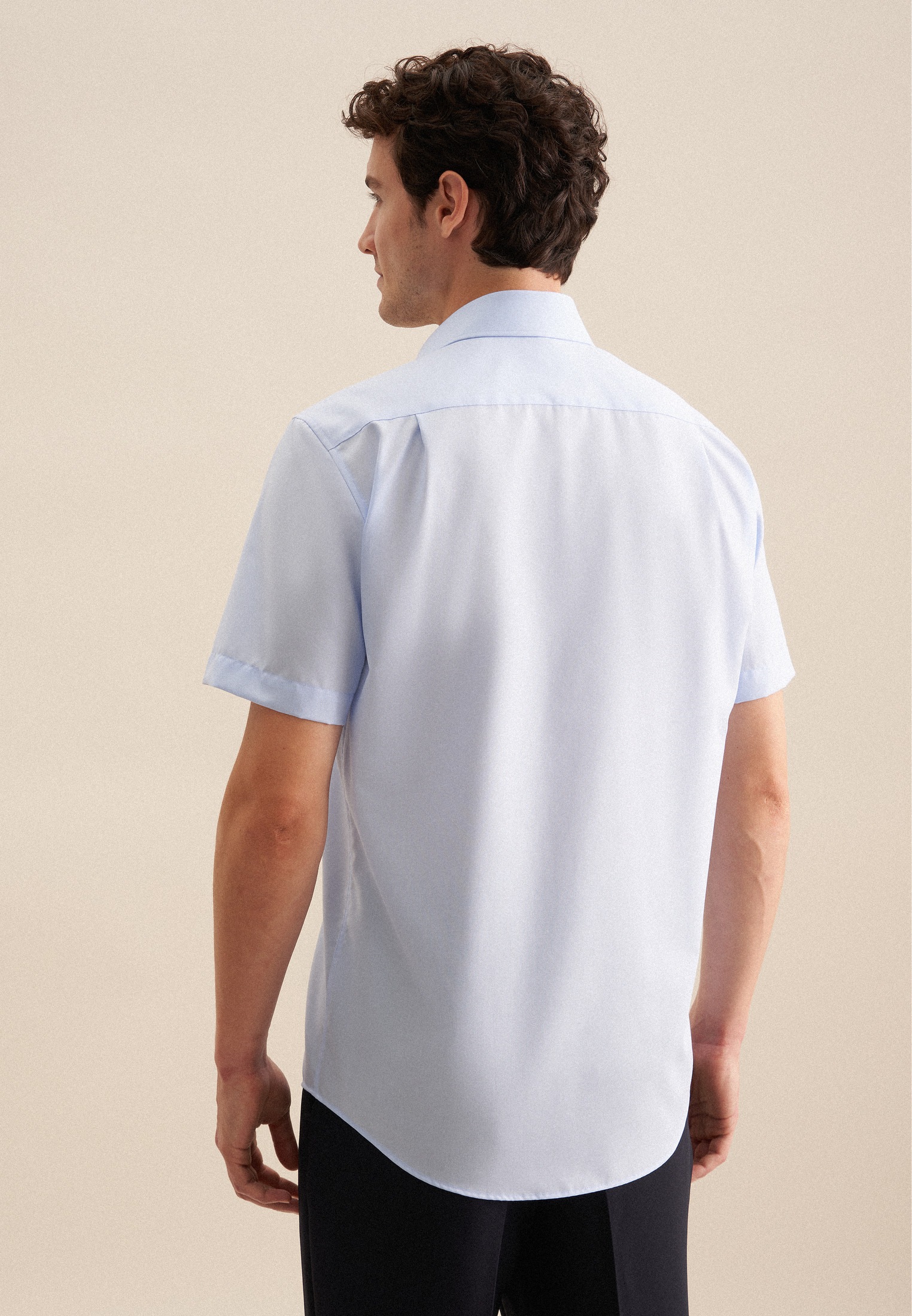 seidensticker Businesshemd "Regular", Regular 1/2 Kentkragen Uni günstig online kaufen