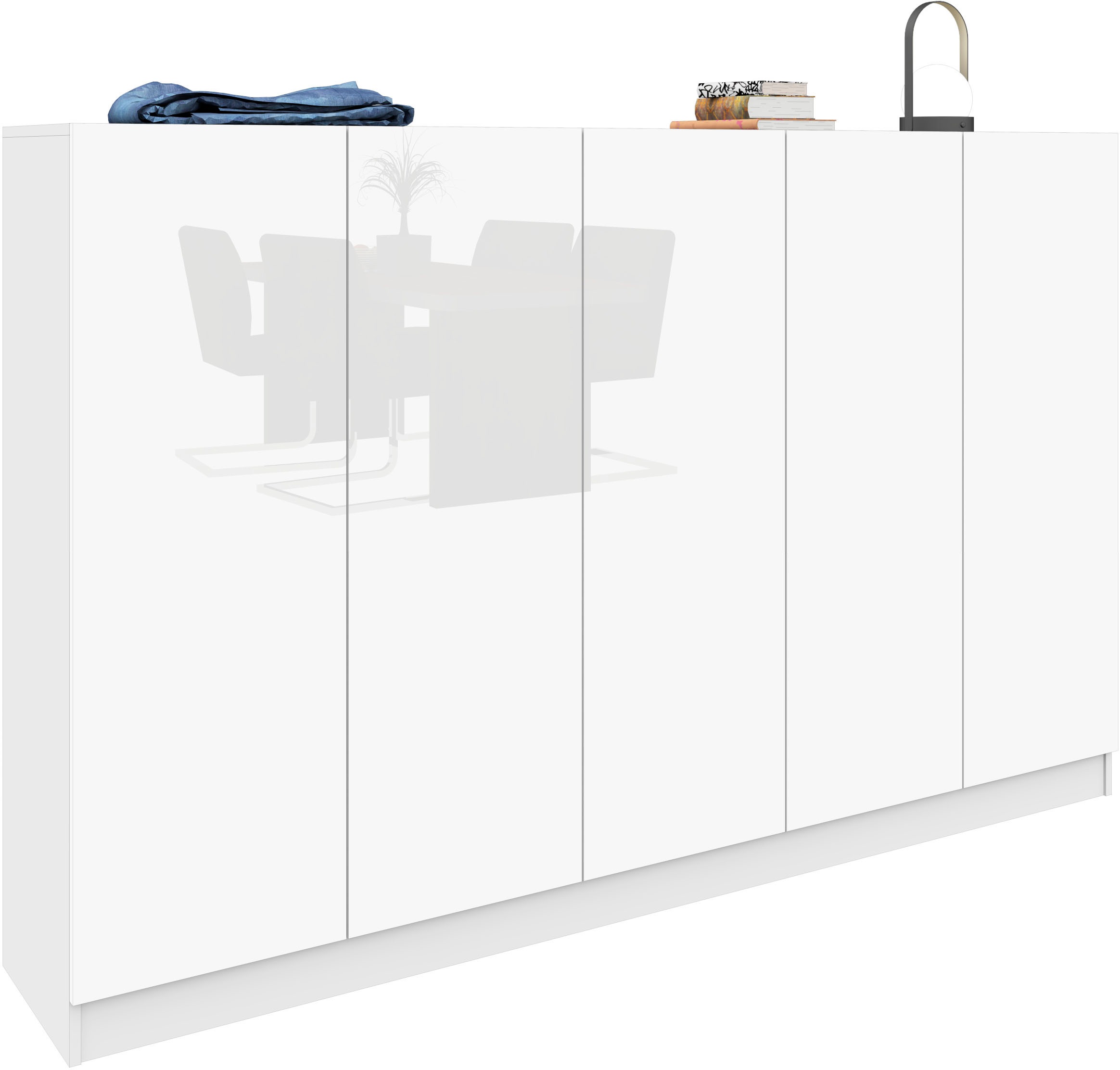 borchardt Möbel Schuhschrank "Vaasa, Schuhregal 5-türig mit 18 verstellbare günstig online kaufen