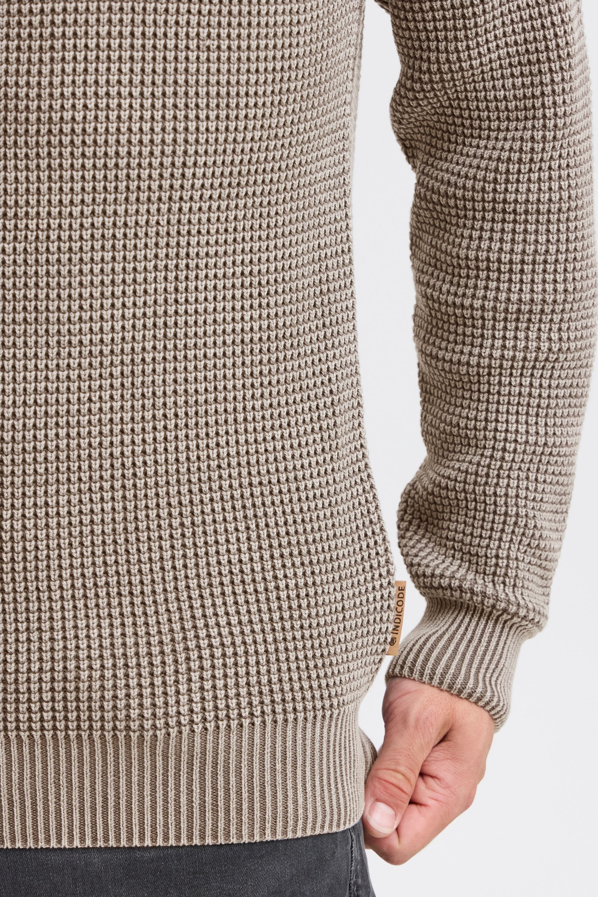 Indicode Strickfleece-Pullover »Strickpullover IDRockford«