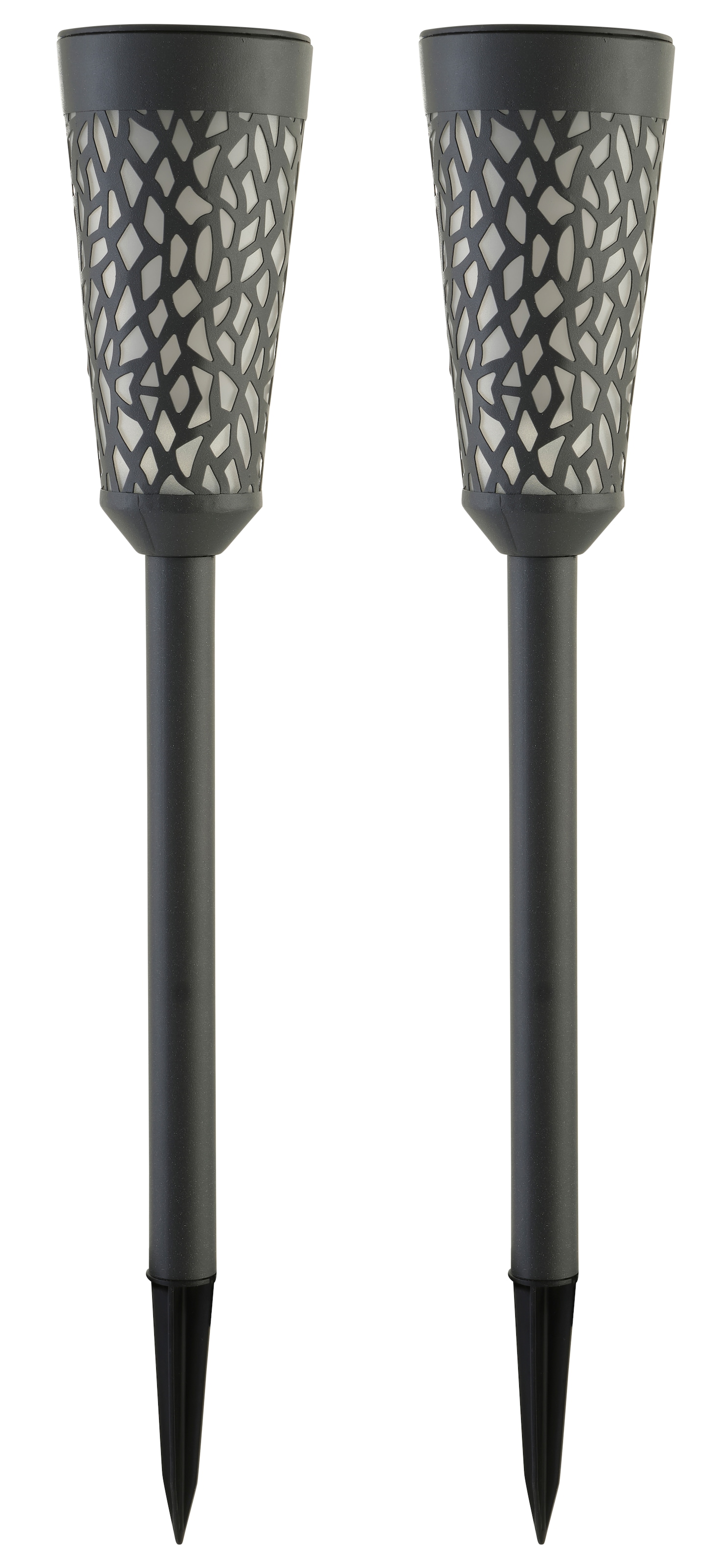 LUXFORM Gartenleuchte "Luxform Solar Torch Swansea" LED-Modul 1 Stk. Warmwe günstig online kaufen