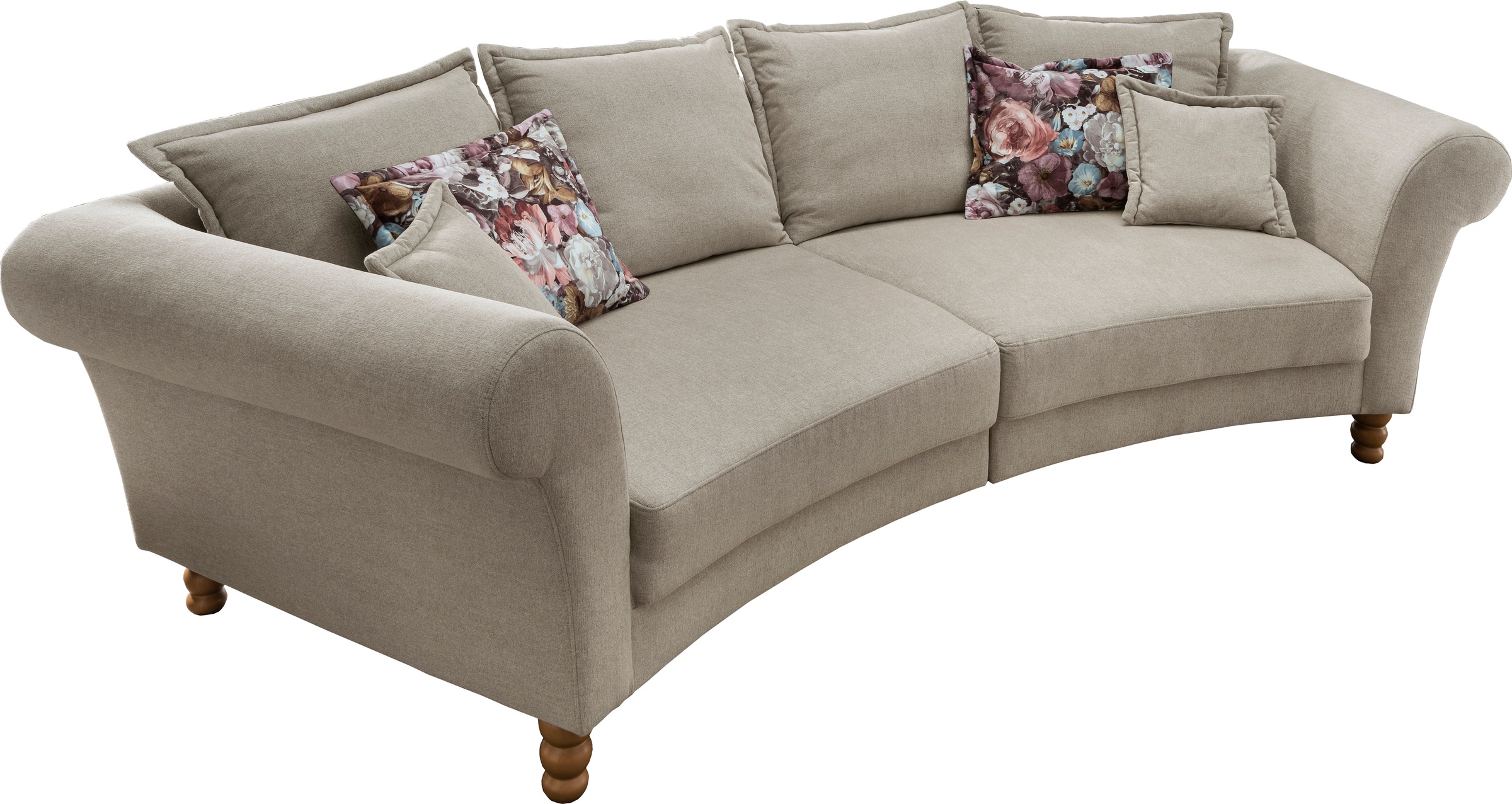 Thumbnail - Home affaire Big-Sofa "Tassilo geschwungene Formensprache, bequem, Mega Sofa, Breite 350cm"