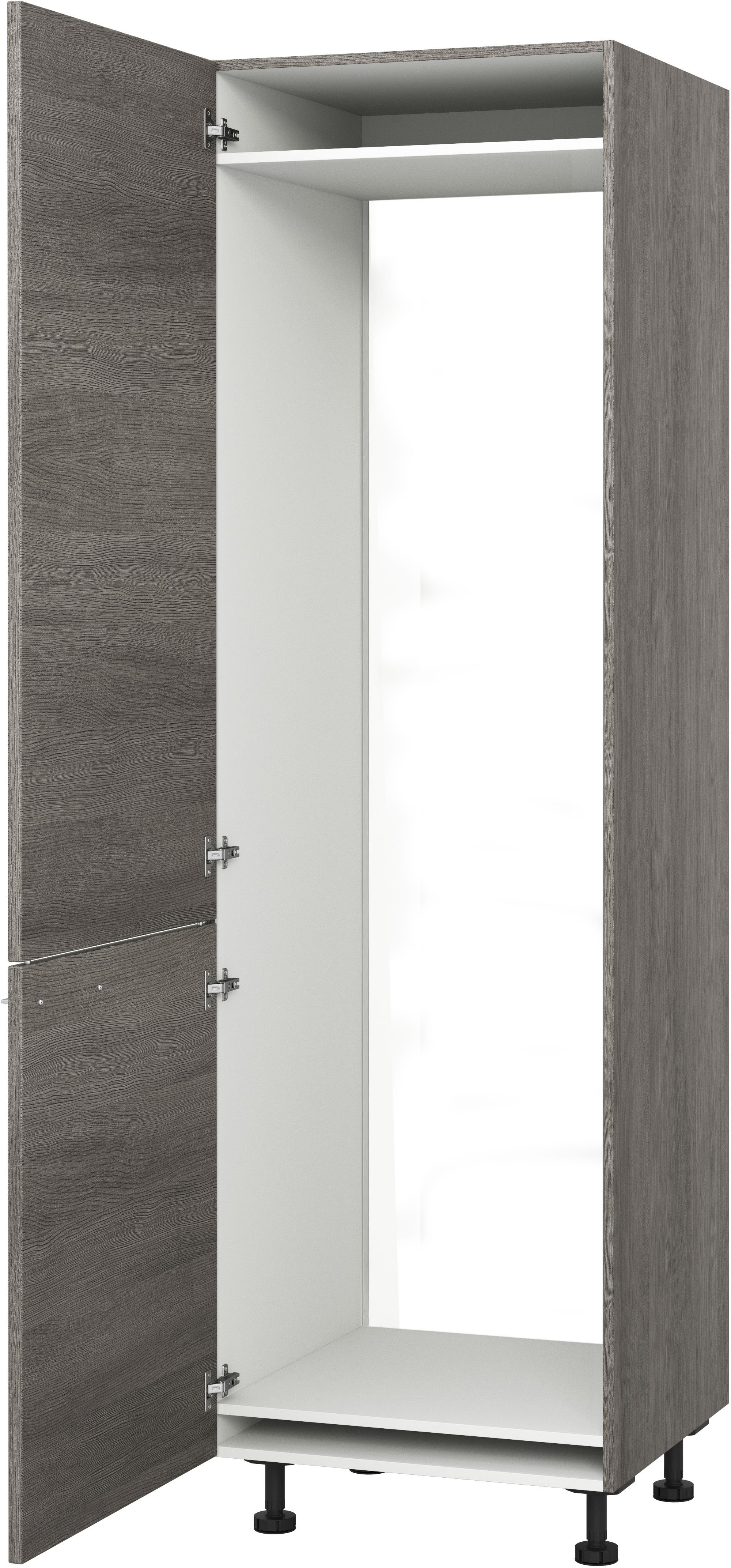 KOCHSTATION "Trea" für integrierte Kühl-Gefrierkombi 176,6 cm, Breite 60 cm, Höhe 195 cm