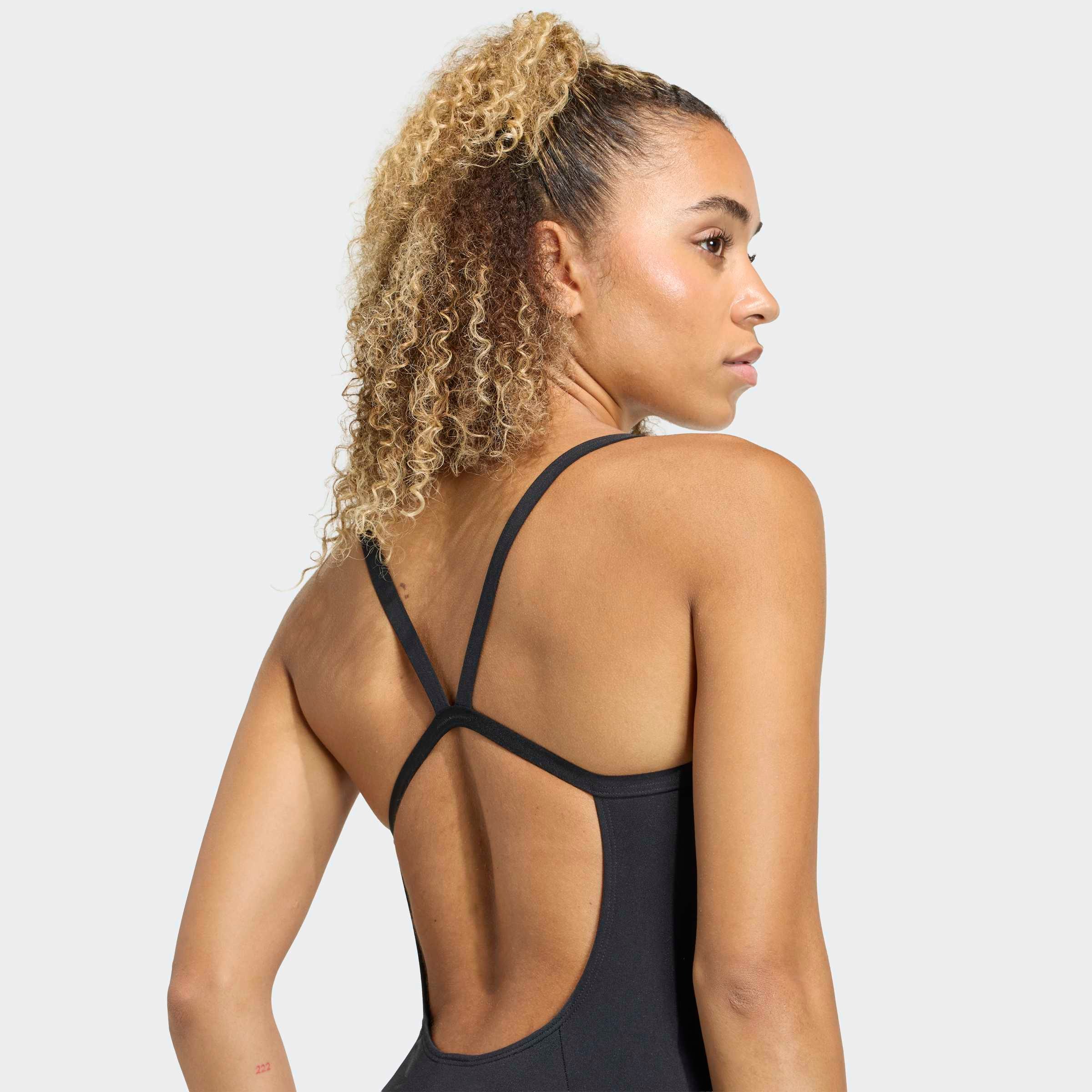 adidas Performance Badeanzug »MIT DÜNNEN TRÄGERN UND V-FÖRMIGEM RÜCKENDESIGN«
