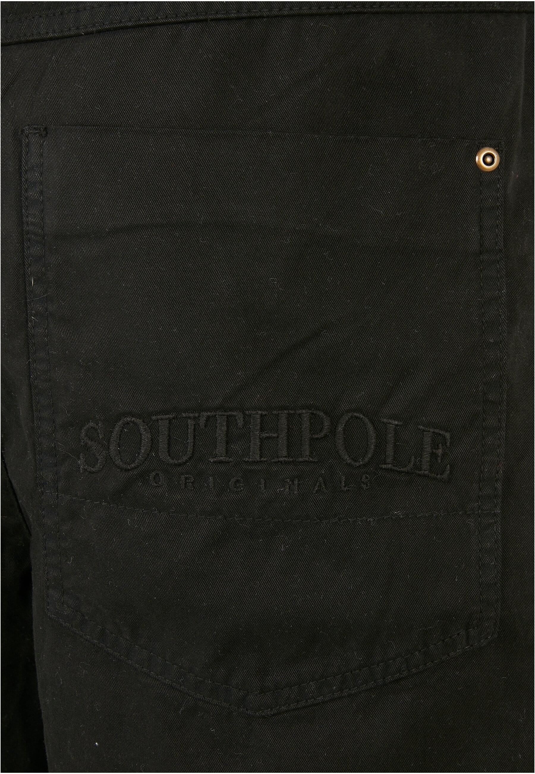 Southpole Stoffhose »Southpole Herren Southpole Twill Chino Shorts«, (1 tlg.)