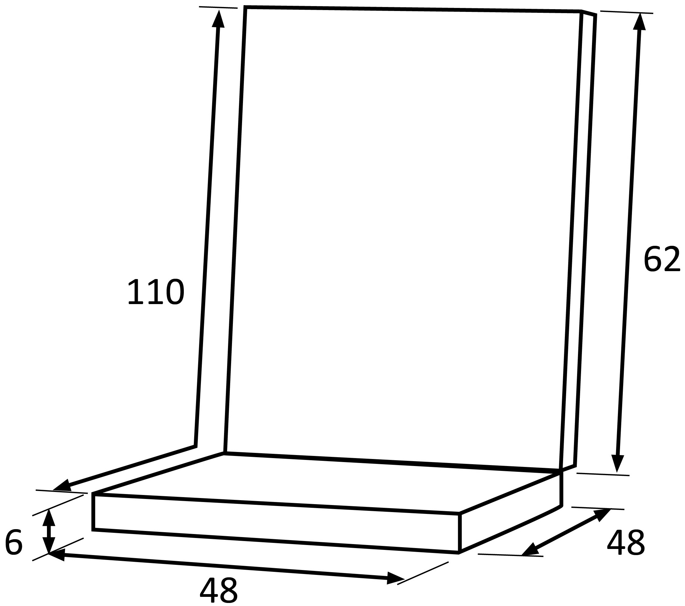 Siena Garden Polsterauflage »Anka«, B/T: 48x110 cm