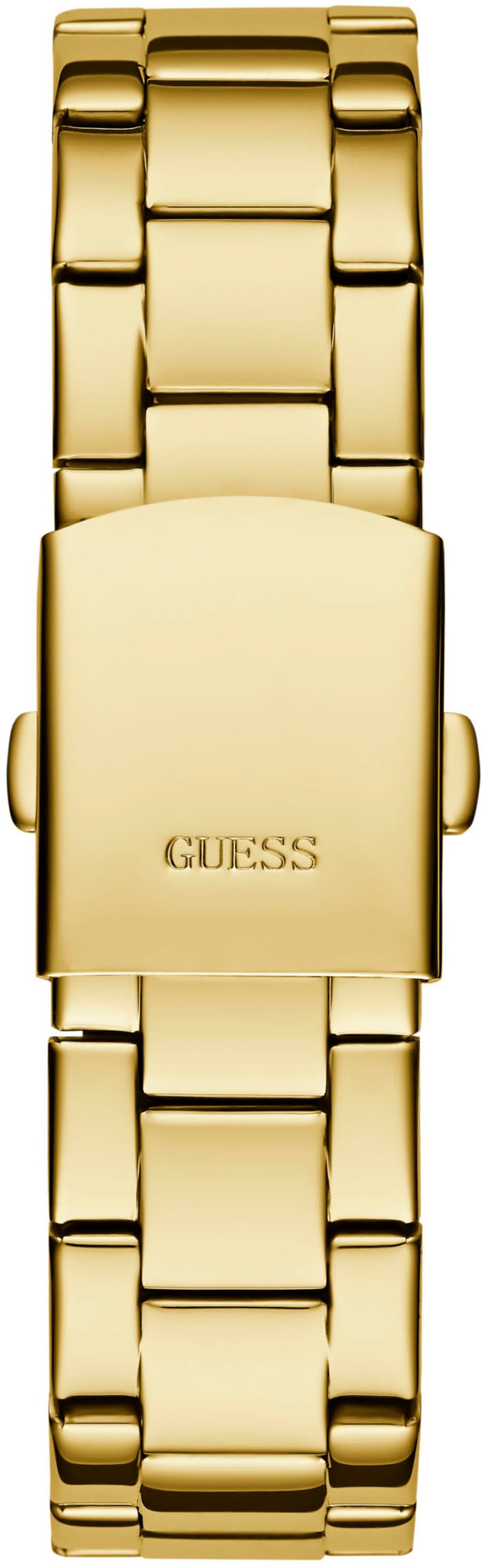 Guess Multifunktionsuhr »HALO«, Quarzuhr, Armbanduhr, Damenuhr, Datum, 12/24-Std.-Anzeige