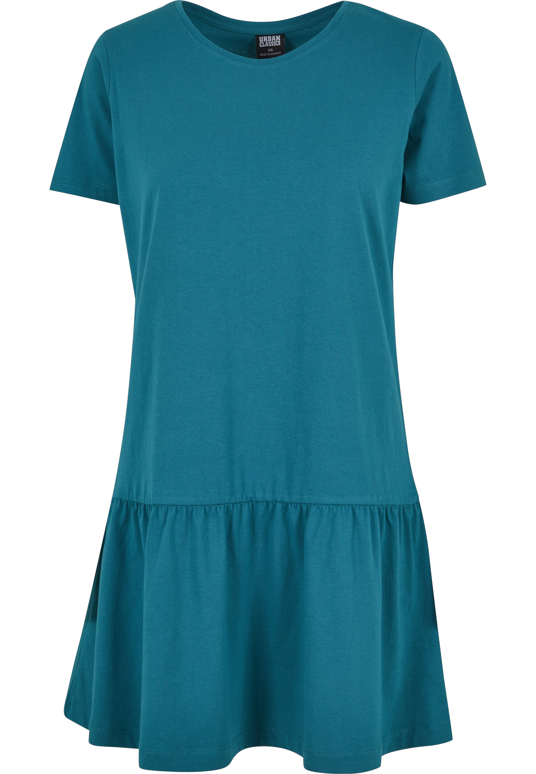 URBAN CLASSICS A-Linien-Kleid "Urban Classics Damen Ladies Valance Tee Dress" 1 Stk. tlg.