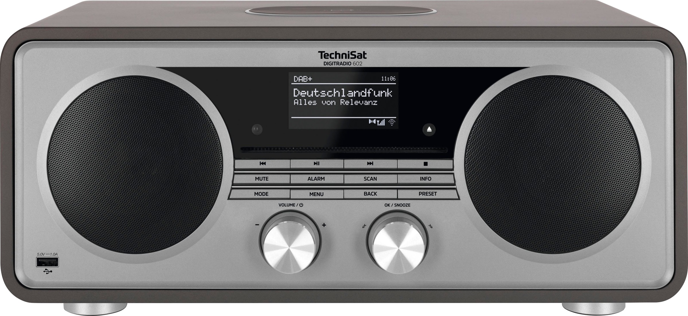 TechniSat Internet-Radio »DIGITRADIO 602«, (Bluetooth-WLAN Digitalradio (DAB +)-UKW mit RDS 70 W), Stereoanlage, CD-Player | BAUR