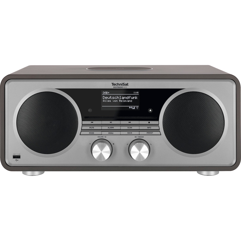 TechniSat Internet-Radio »DIGITRADIO 602«, (Bluetooth-WLAN Digitalradio (DAB+)-UKW mit RDS 70 W)