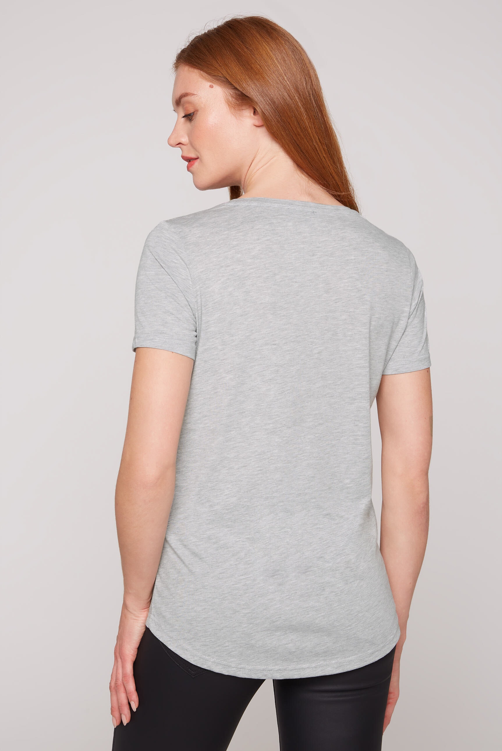 SOCCX Rundhalsshirt, mit längerer bestellen BAUR | Rückenpartie