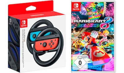 Nintendo Switch Spielesoftware »Mario Kart 8 Deluxe + JoyCon Lenkrad«