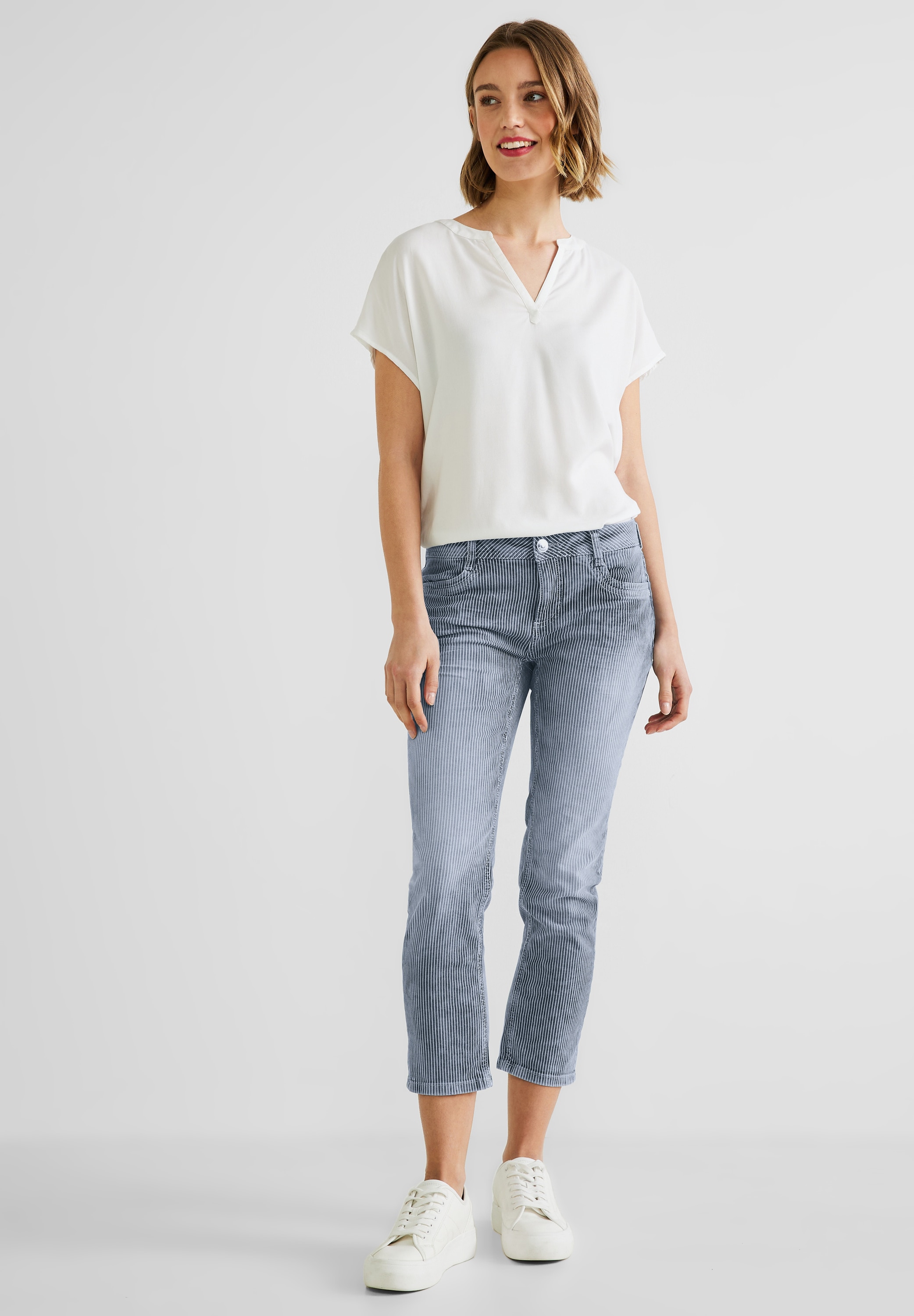 STREET ONE Gerade Jeans, soft