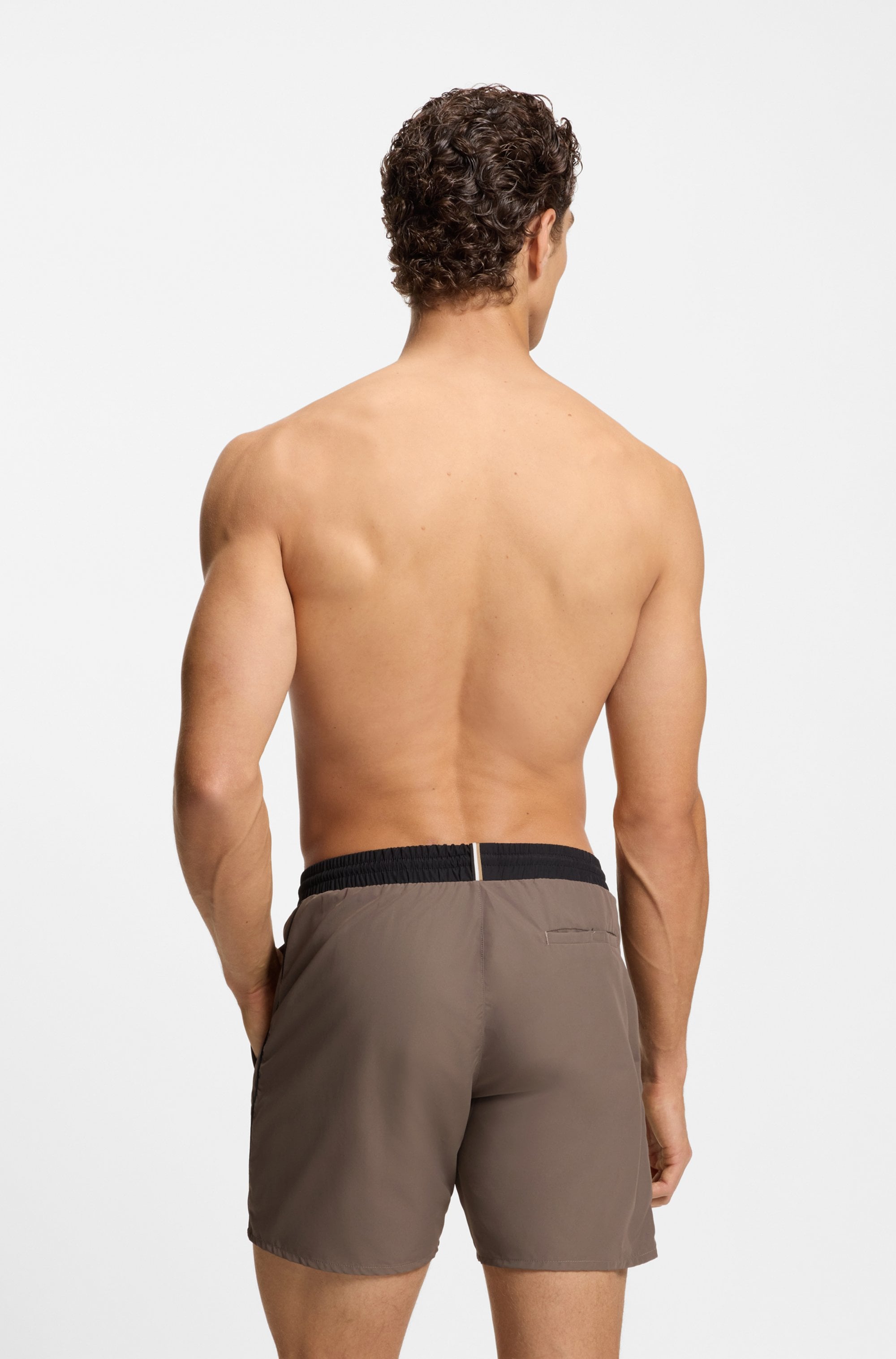 BOSS Badeshorts »Starfish« mit Kontraststreifen