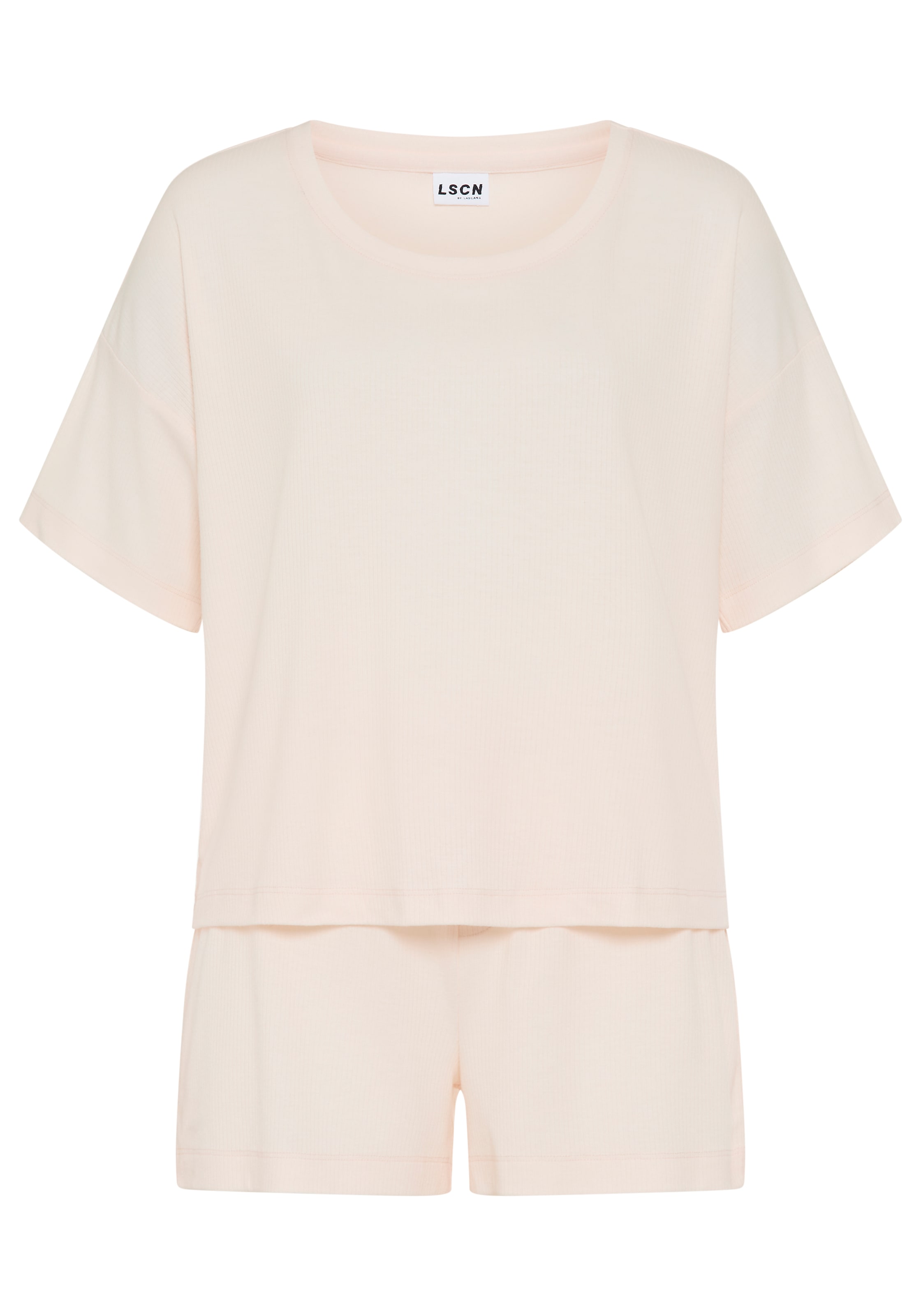 LSCN by LASCANA Shorty Set, 2 mit Zierknopfleiste an der Hose