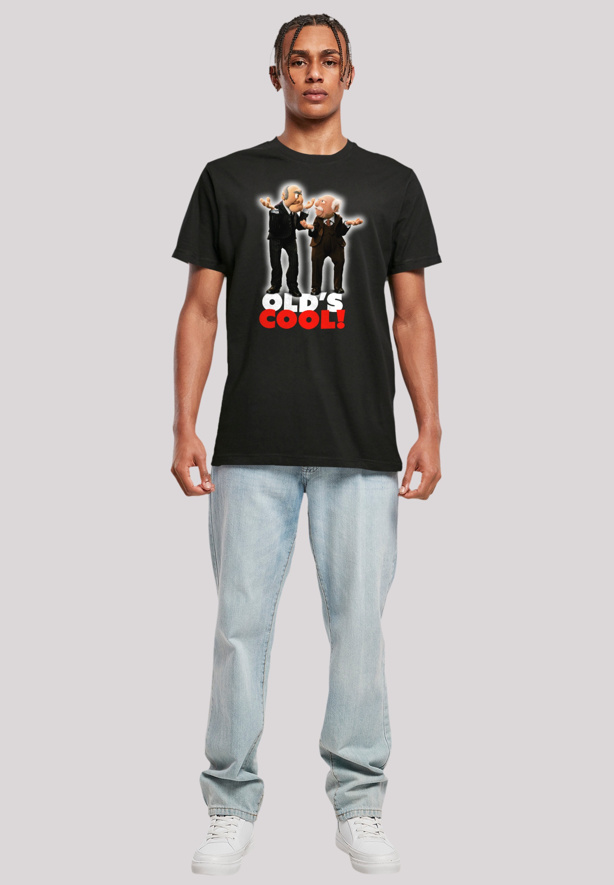 F4NT4STIC T-Shirt »Disney Muppets Waldorf & Statler Old's Cool«, Premium Qualität