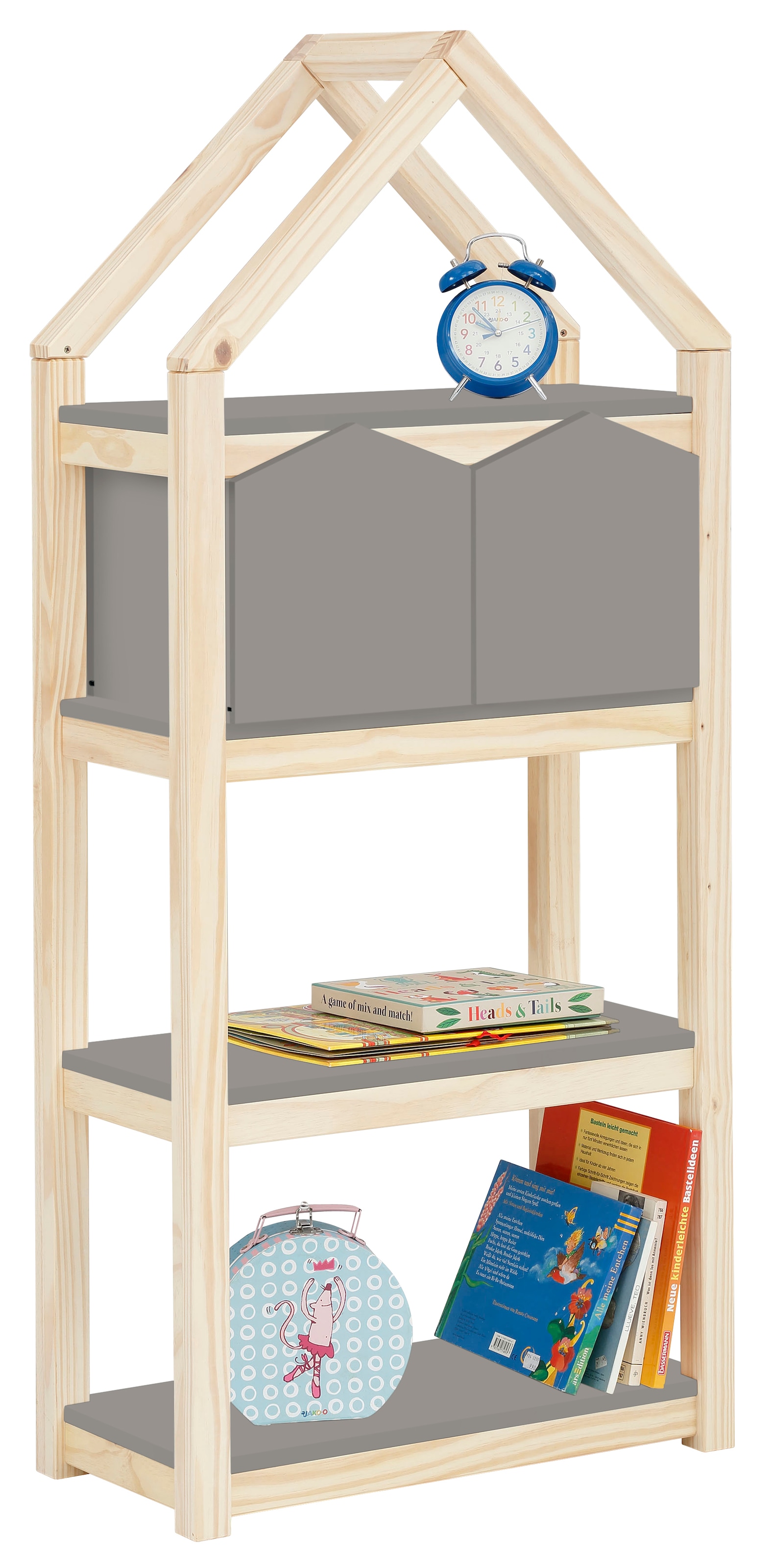 Lüttenhütt Kinderregal »Meentje«, Bücherregal,2 59,5 cm aus Einlegeböden BAUR Boxen Boxen, MDF, | Breite und