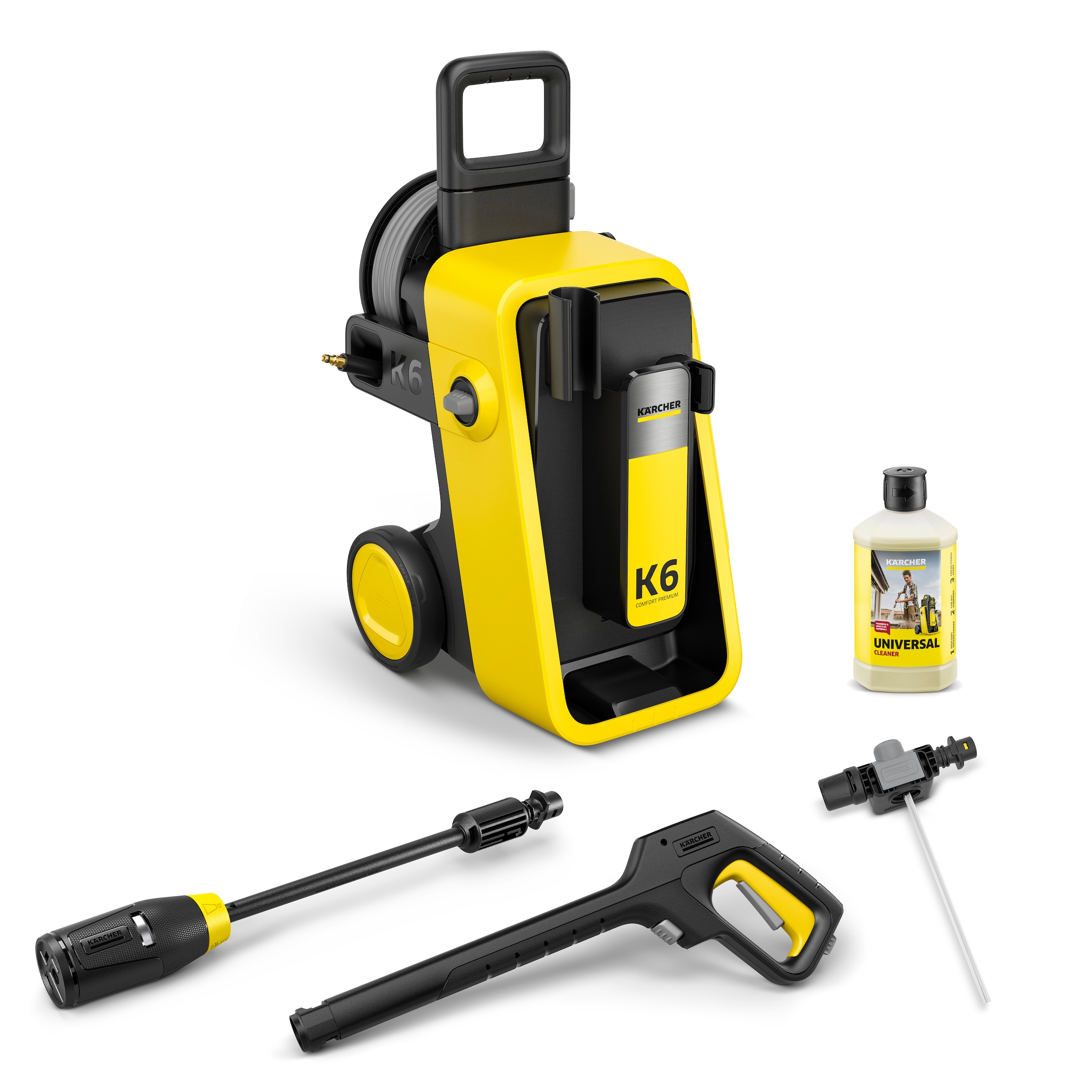 KÄRCHER Hochdruckreiniger »K 6 Comfort Premium«, max. Betriebsdruck: 160 bar - gelb - Image 2