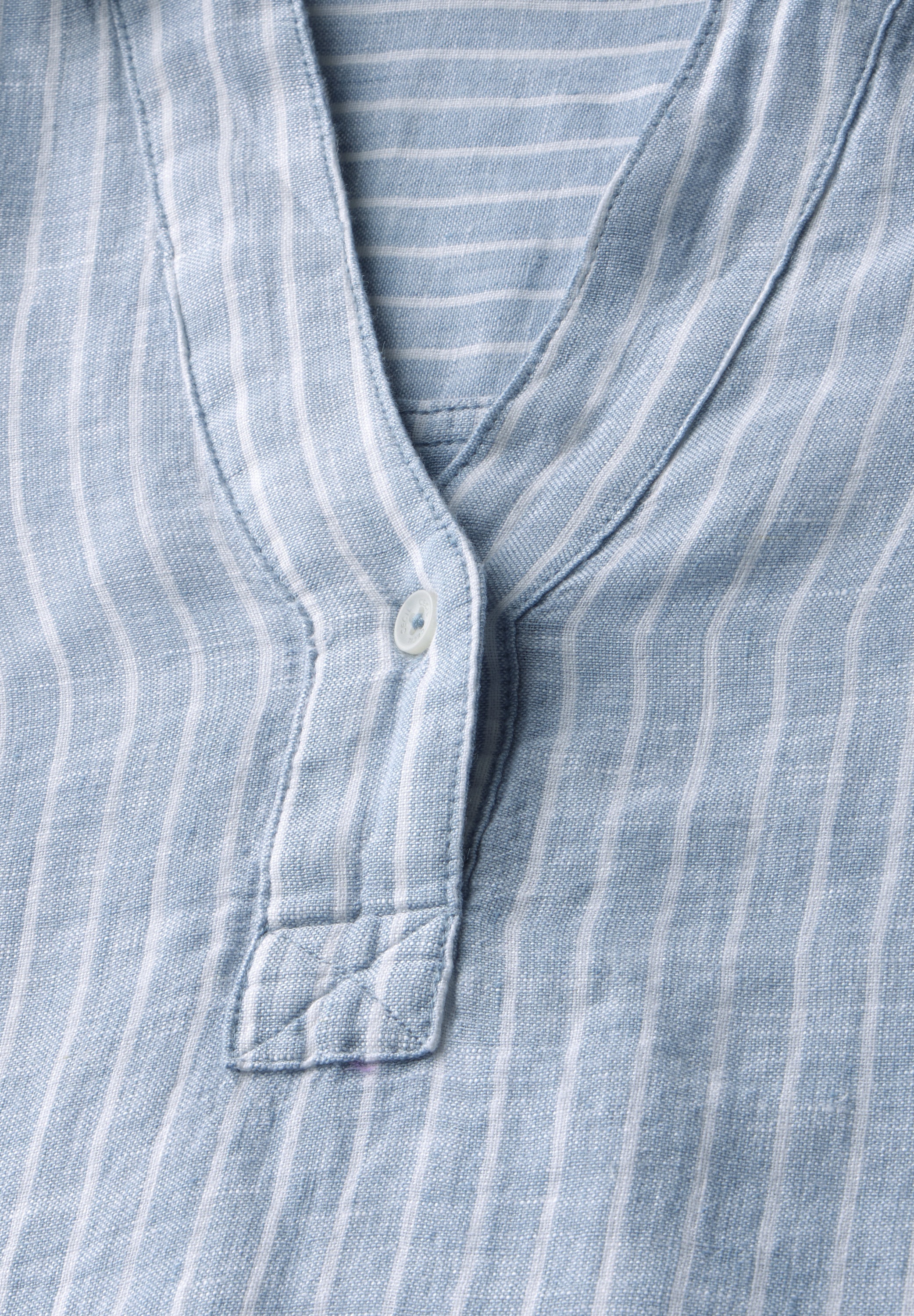 Cecil Klassische Bluse, aus Leinen