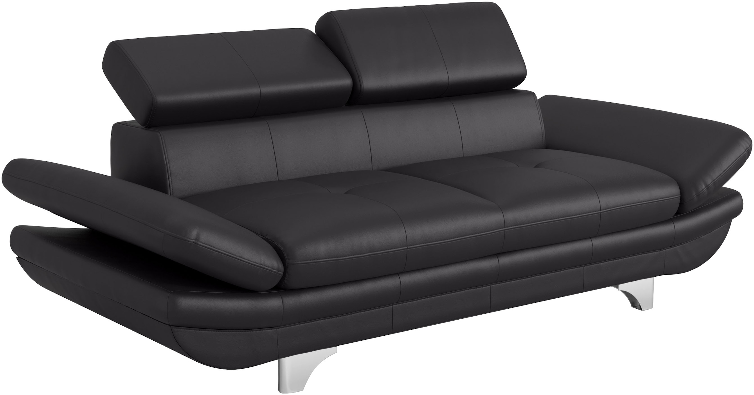 COTTA Dvivietė sofa »Enterprise« didelė sofa su Armteilverstellung & Kopfteilverstellung