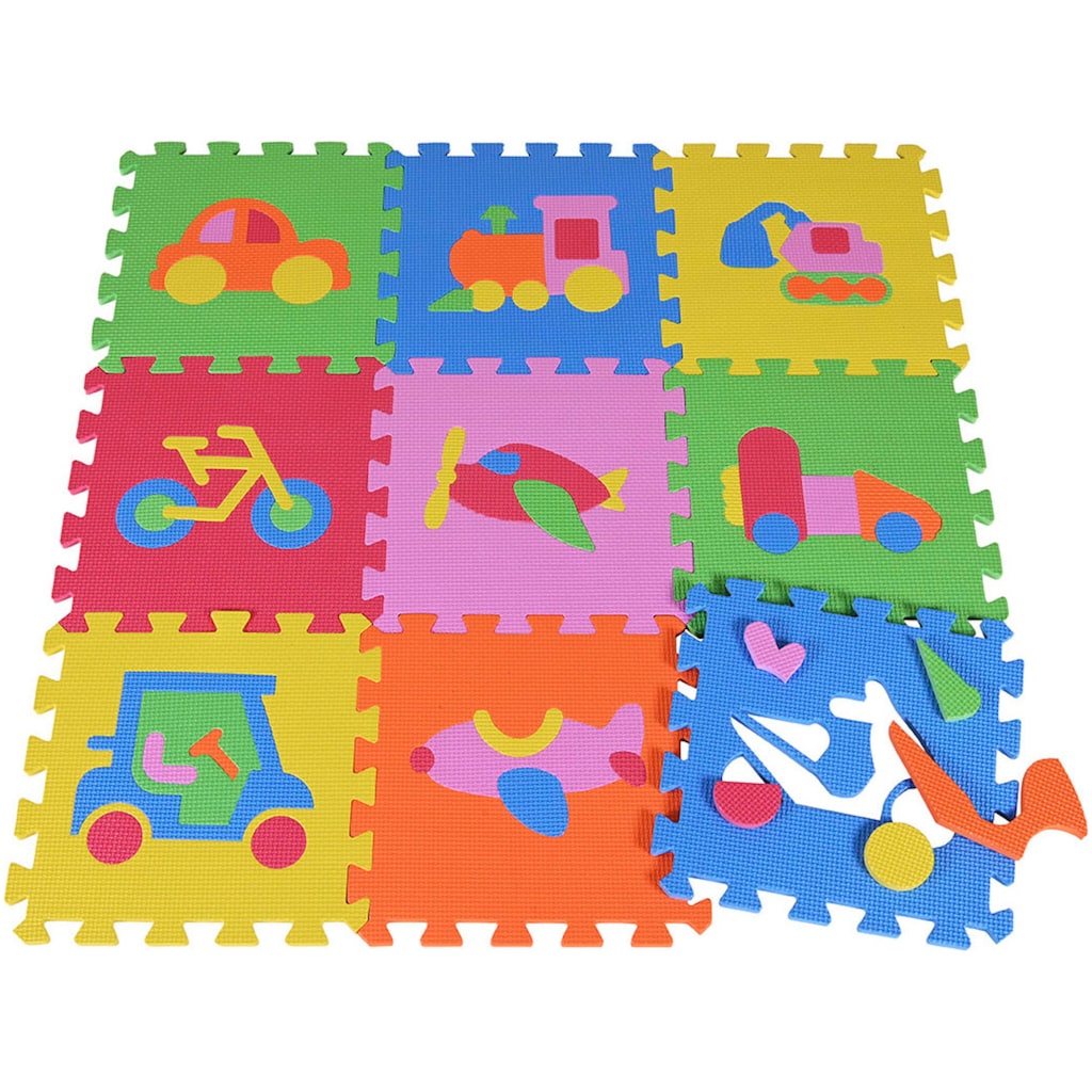 Knorrtoys® Puzzle »Verkehr«, Puzzlematte, Bodenpuzzle