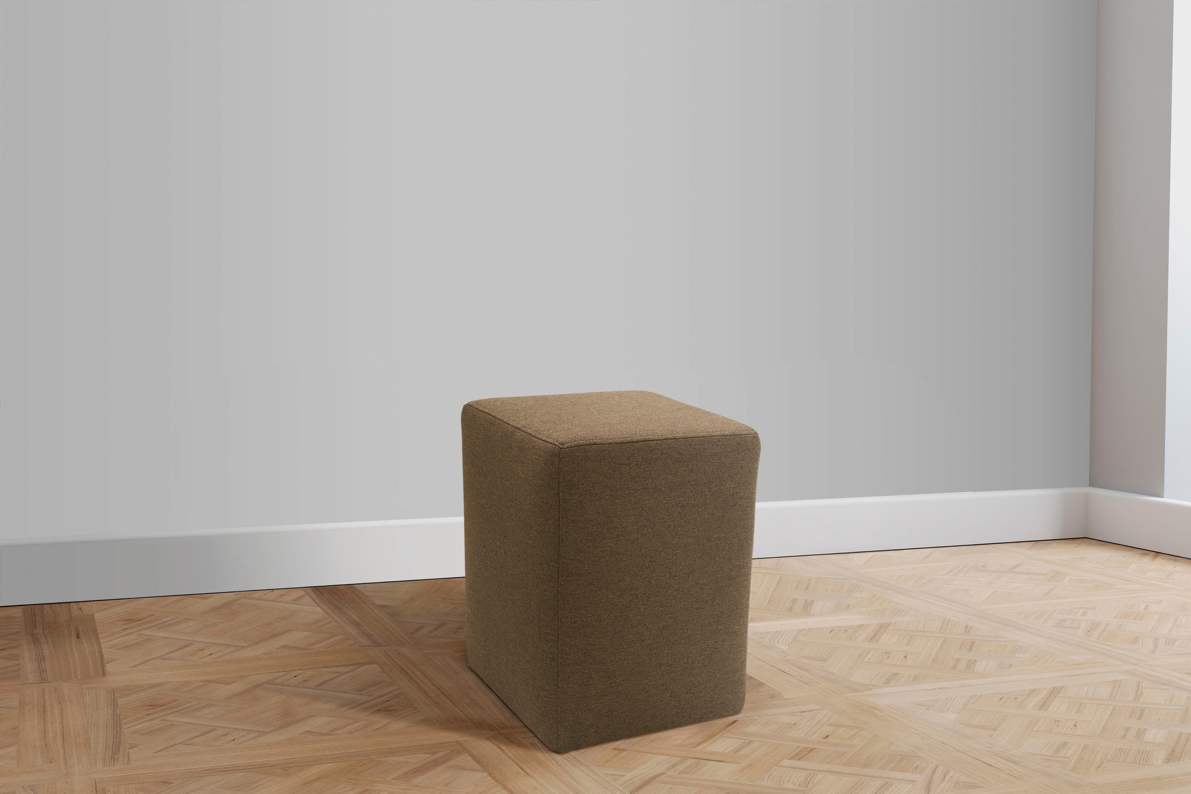 DOMO collection Polsterhocker "700012 B/T/H: 38/38/47 cm" in 2 Wochen lieferbar, in vielen Farben, Cord und Feinstruktur