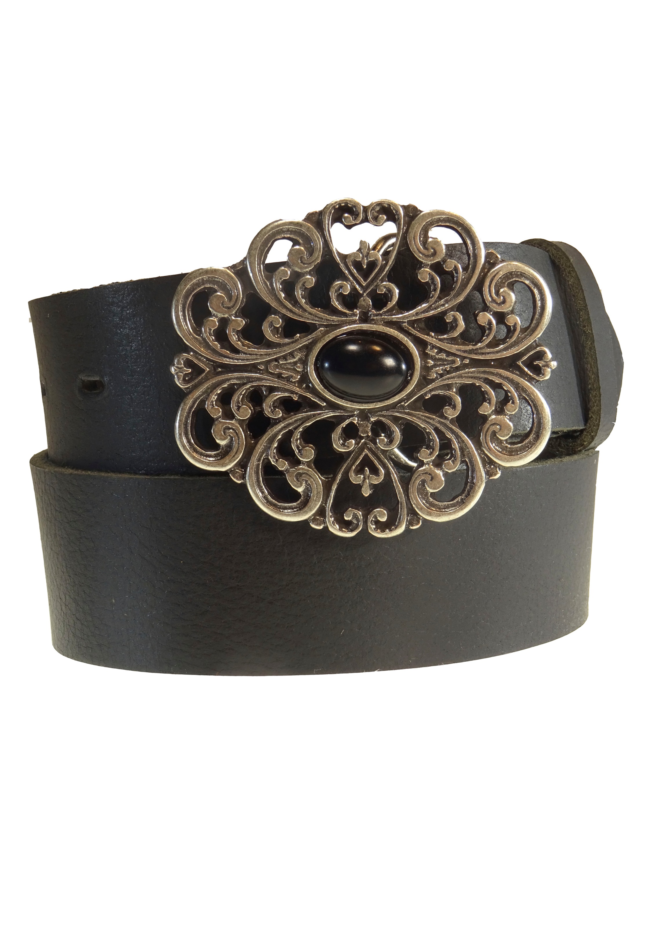 Rettungsring Gürtel Ledergürtel mit austauschbarer Schließe "Ranke mit Schw günstig online kaufen