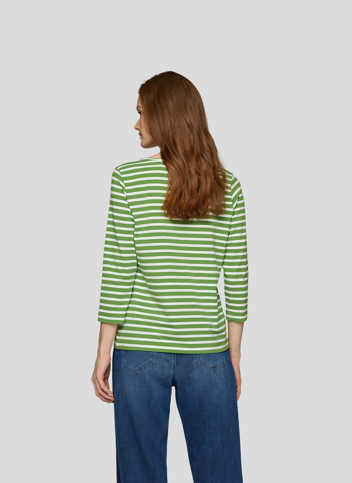 Rabe 3/4-Arm-Shirt, in Streifen-Optik