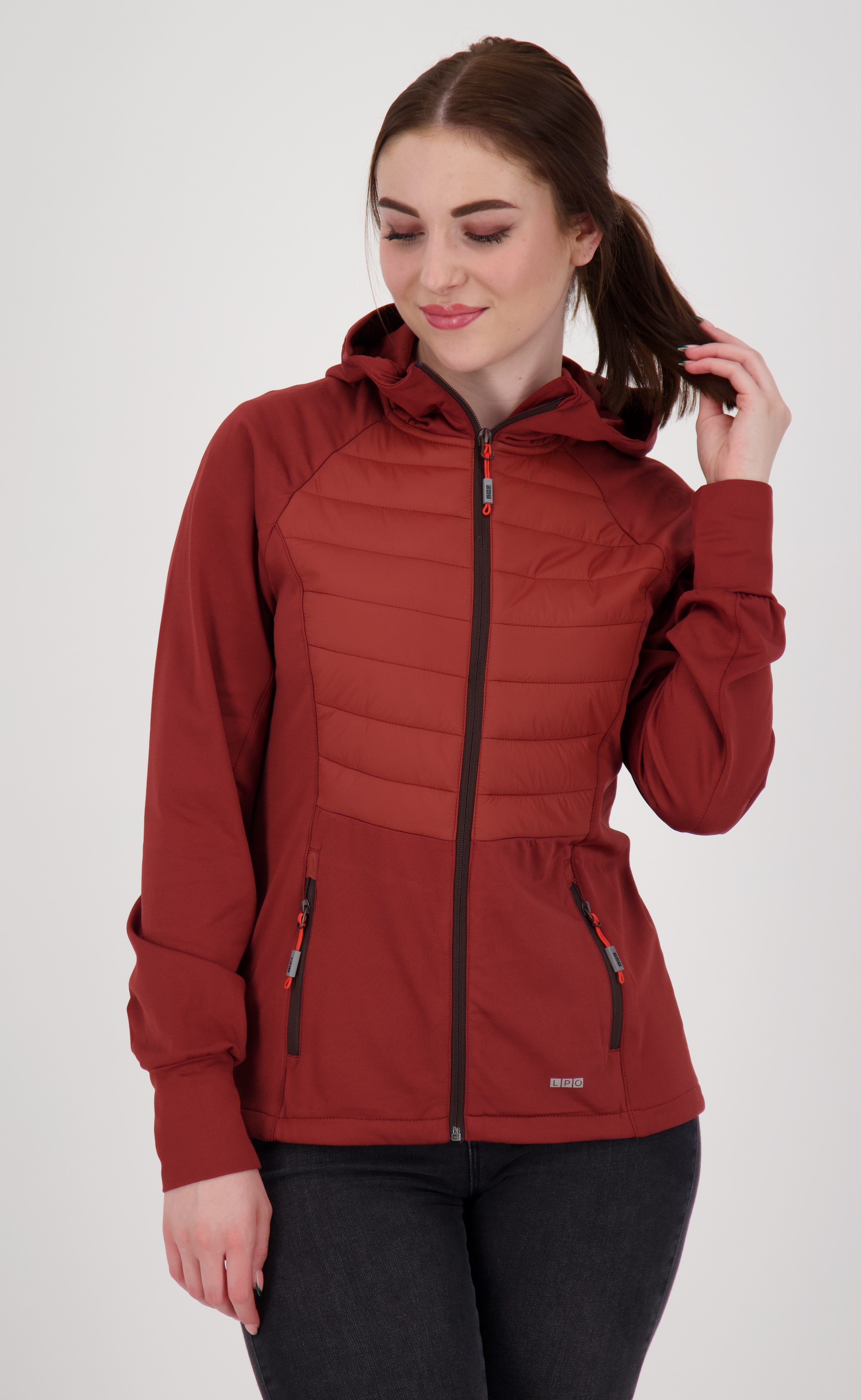 LPO Hybridjacke "PAM II WOMEN" mit Kapuze auch in Großen Größen erhältlich