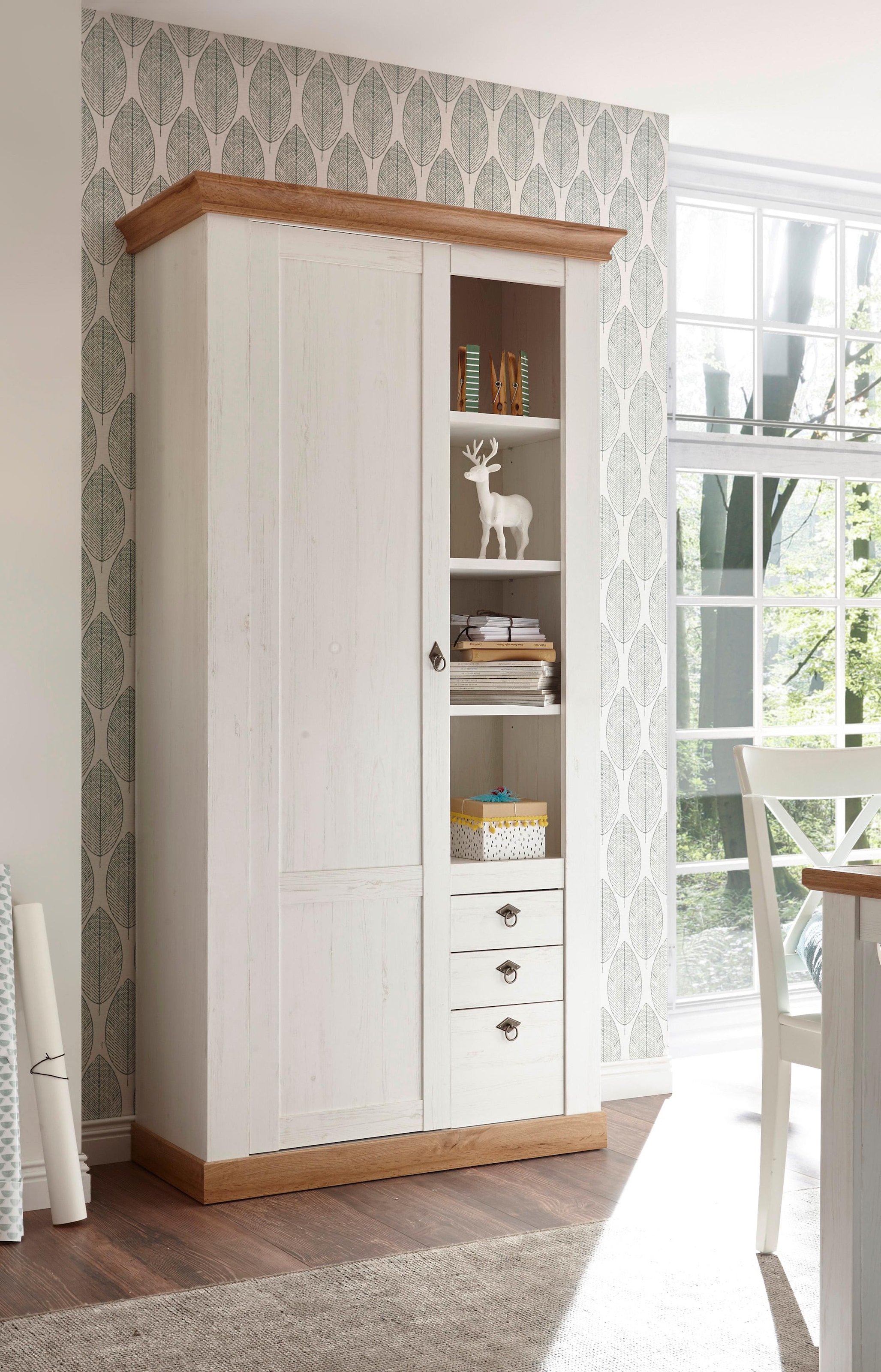 Home affaire Highboard "Cremona", Höhe 204 cm