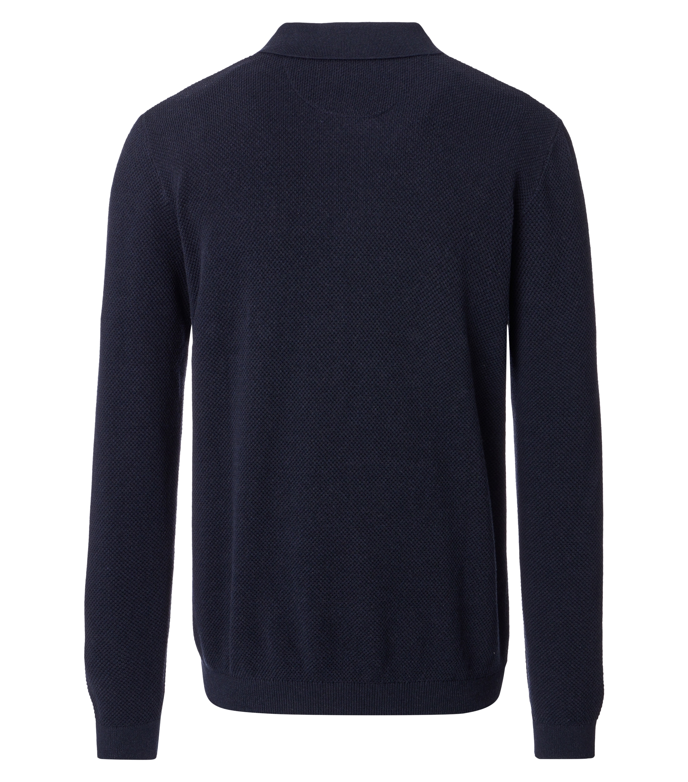 CASAMODA Langarm-Poloshirt »CASAMODA Polo-Shirt Langarm uni«