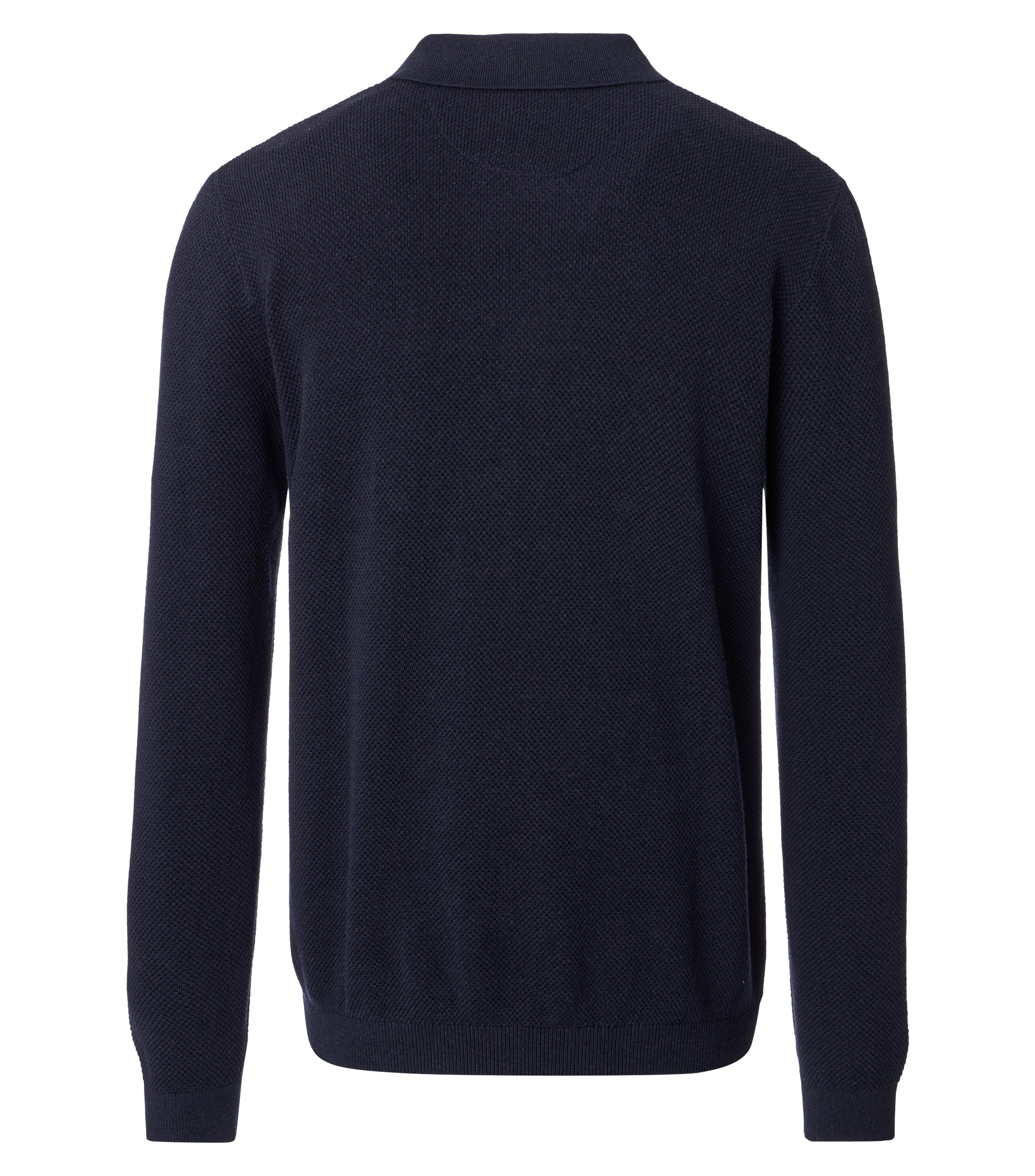 CASAMODA Langarm-Poloshirt "CASAMODA Polo-Shirt Langarm uni" günstig online kaufen