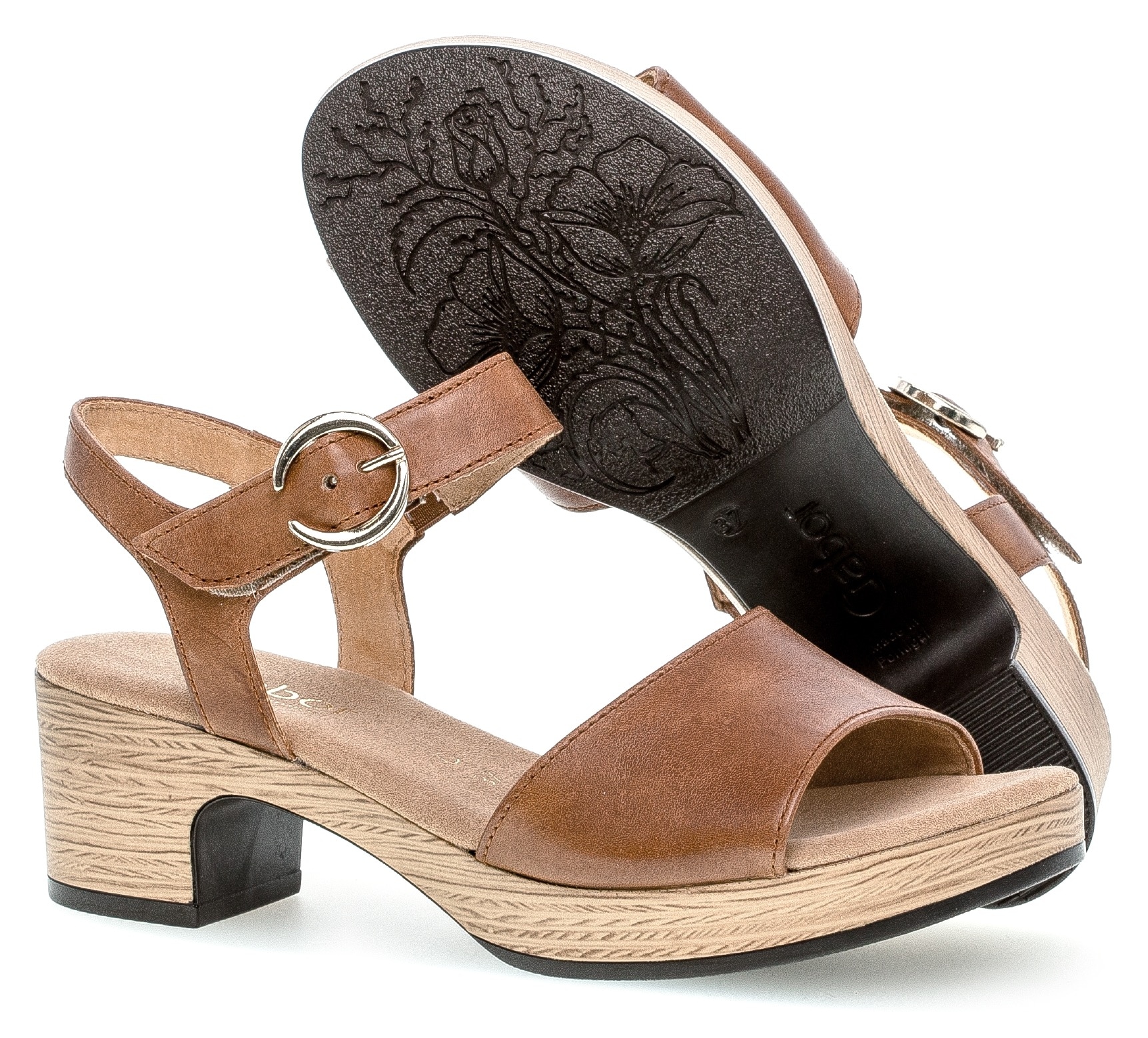 Gabor Kreta Sandals Camel Size 37 4