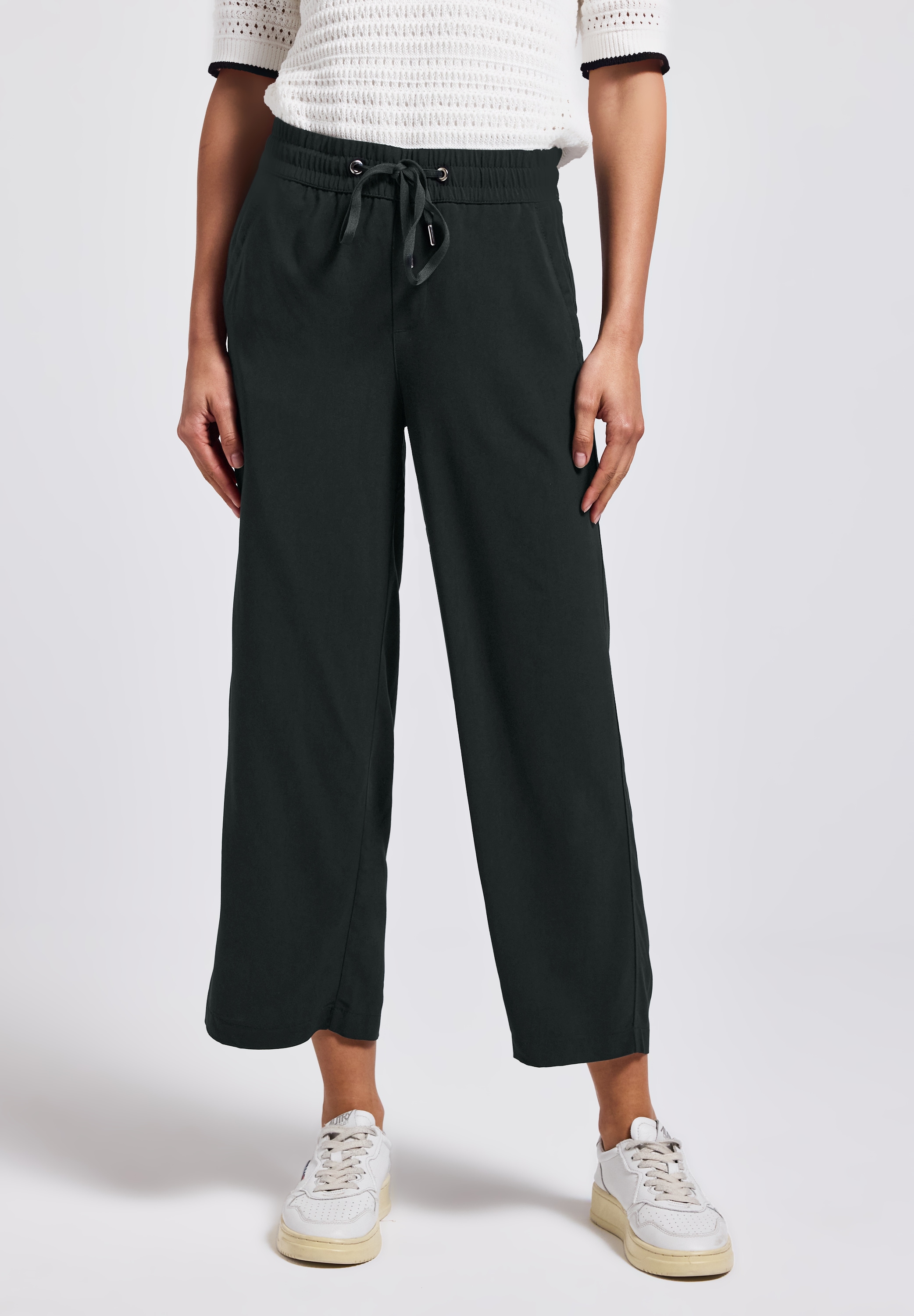 STREET ONE Stoffhose, High Waist günstig online kaufen