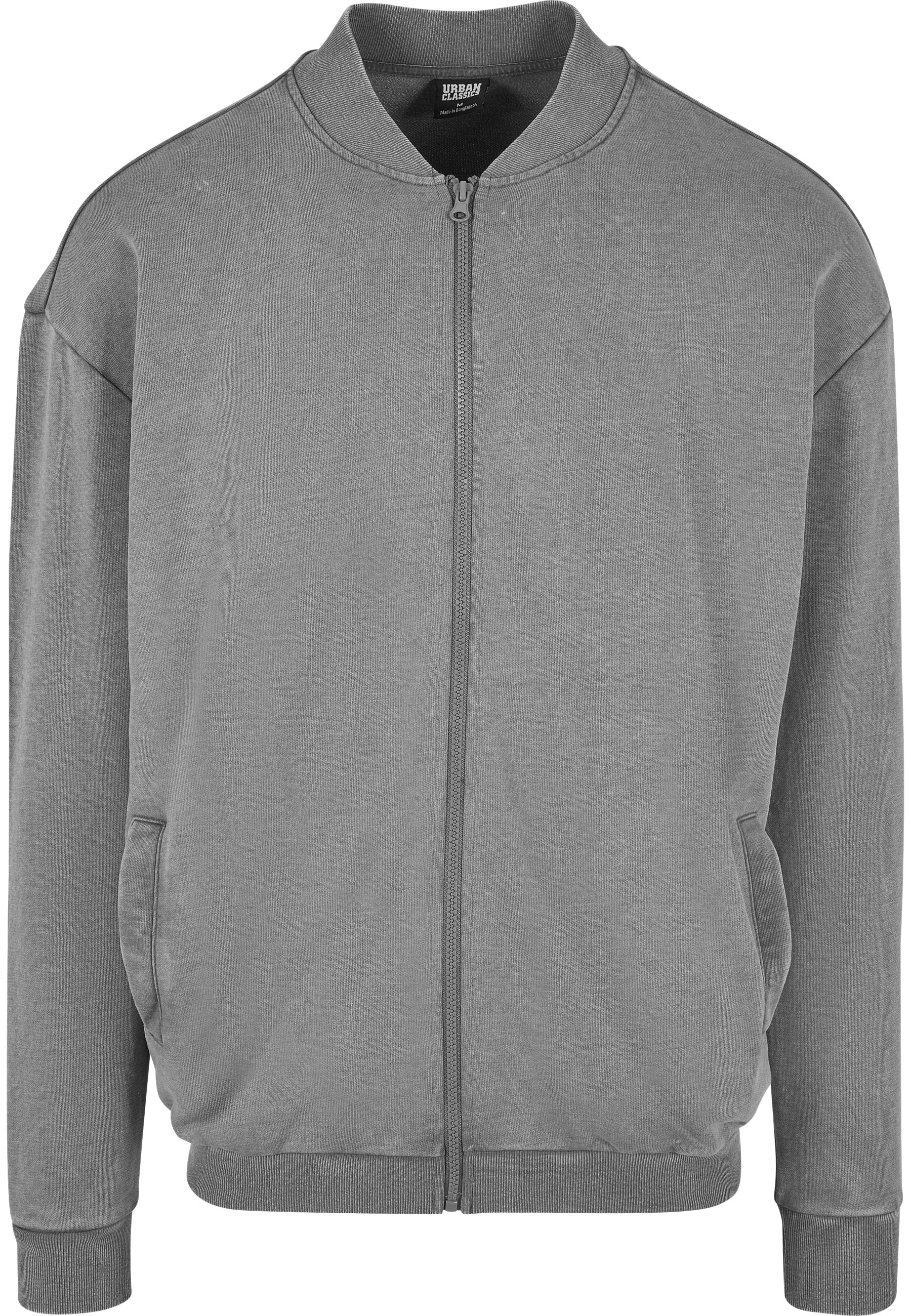 URBAN CLASSICS Bomberjacke "Urban Classics Herren Washed Sweat Bomber" 1 St günstig online kaufen