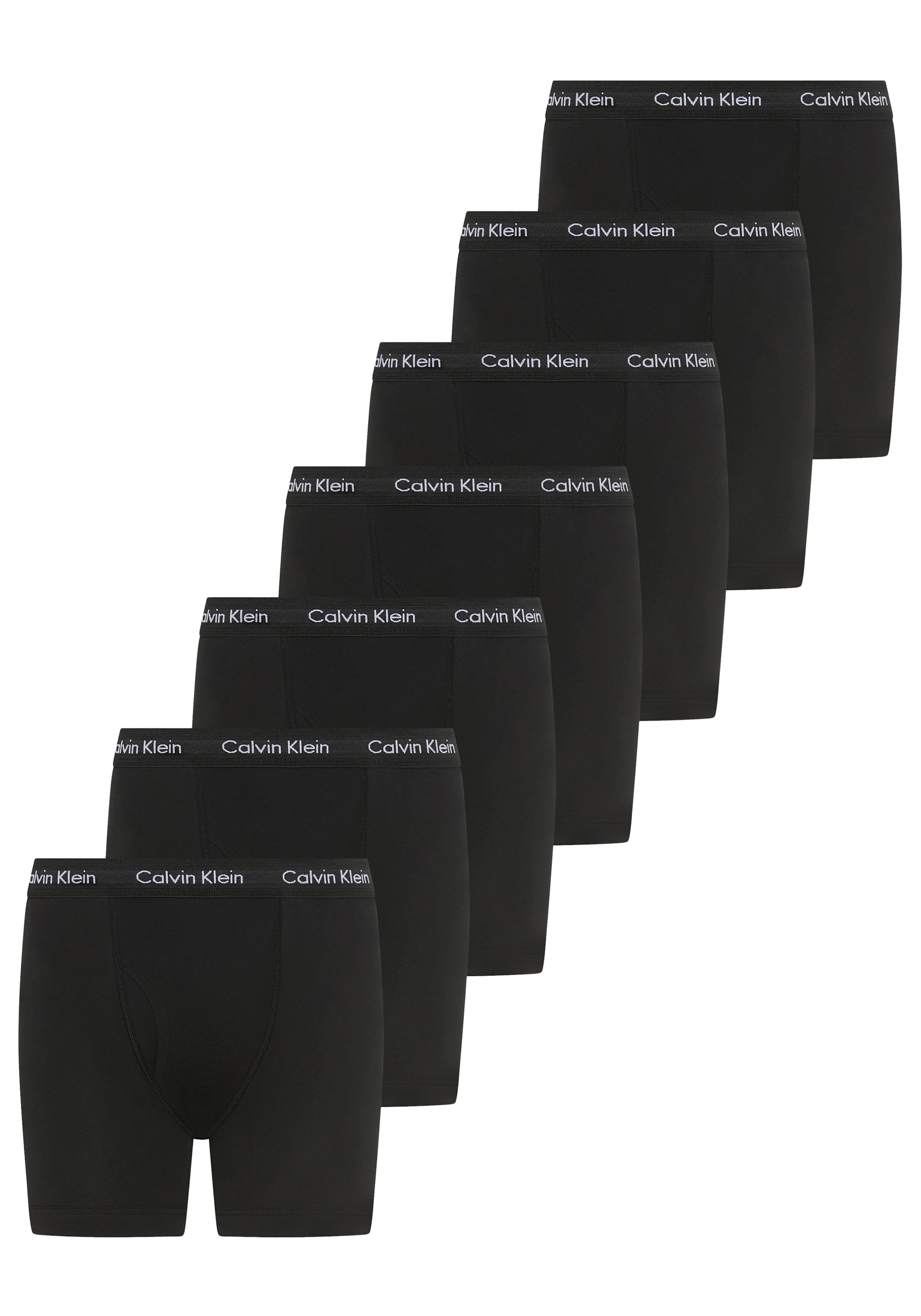 Calvin Klein Underwear Boxer »Boxer Brief 7PK« Packung, 7er-Pack, 7 Stk. mittlehoher Bund, langes Bein