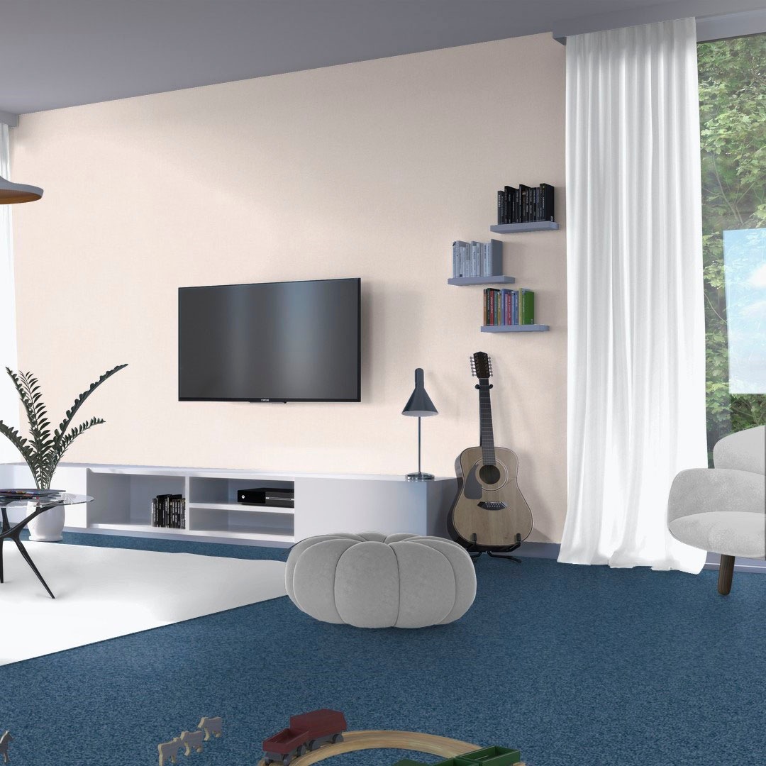 Vorwerk Teppichboden »Passion 1005 (Luco), Schlinge - meliert, Made in Germany«, rechteckig, 6 mm Höhe, Wohnzimmer, Schlafzimmer, Kinderzimmer, Breite 400/500 cm