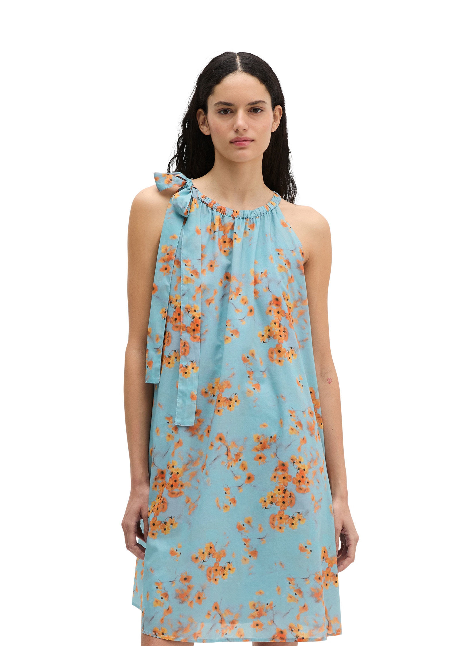 Marc OPolo Minikleid "aus bedrucktem Baumwoll-Voile"