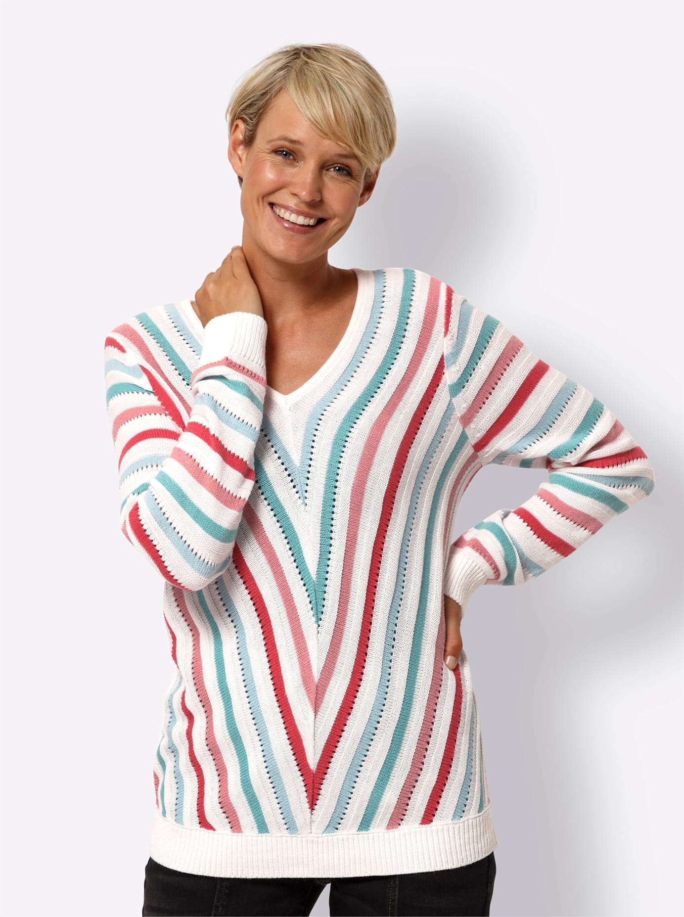 Classic Basics V-Ausschnitt-Pullover »V-Pullover«