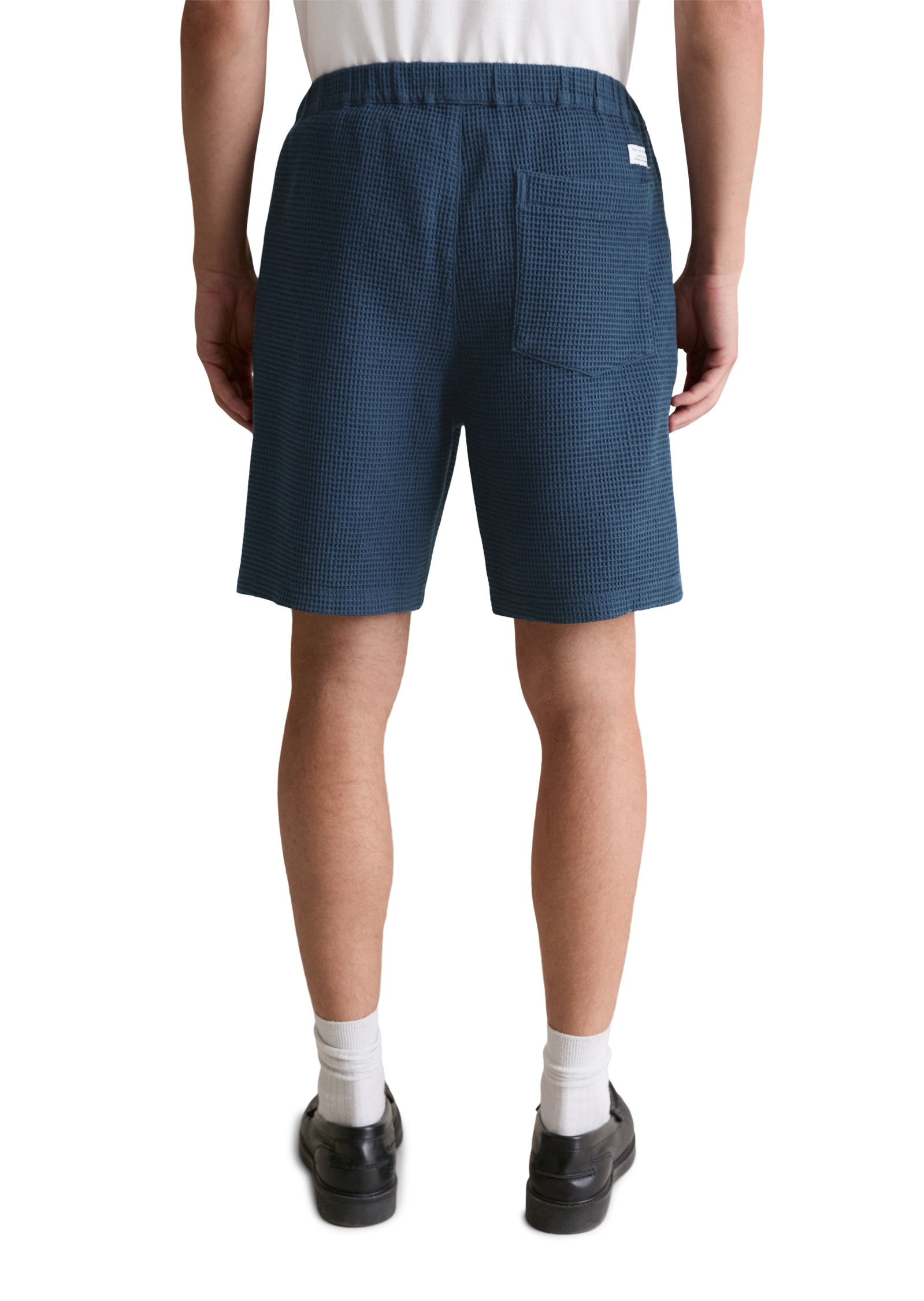 Marc O'Polo DENIM Shorts »mit markanter Waffel-Struktur«