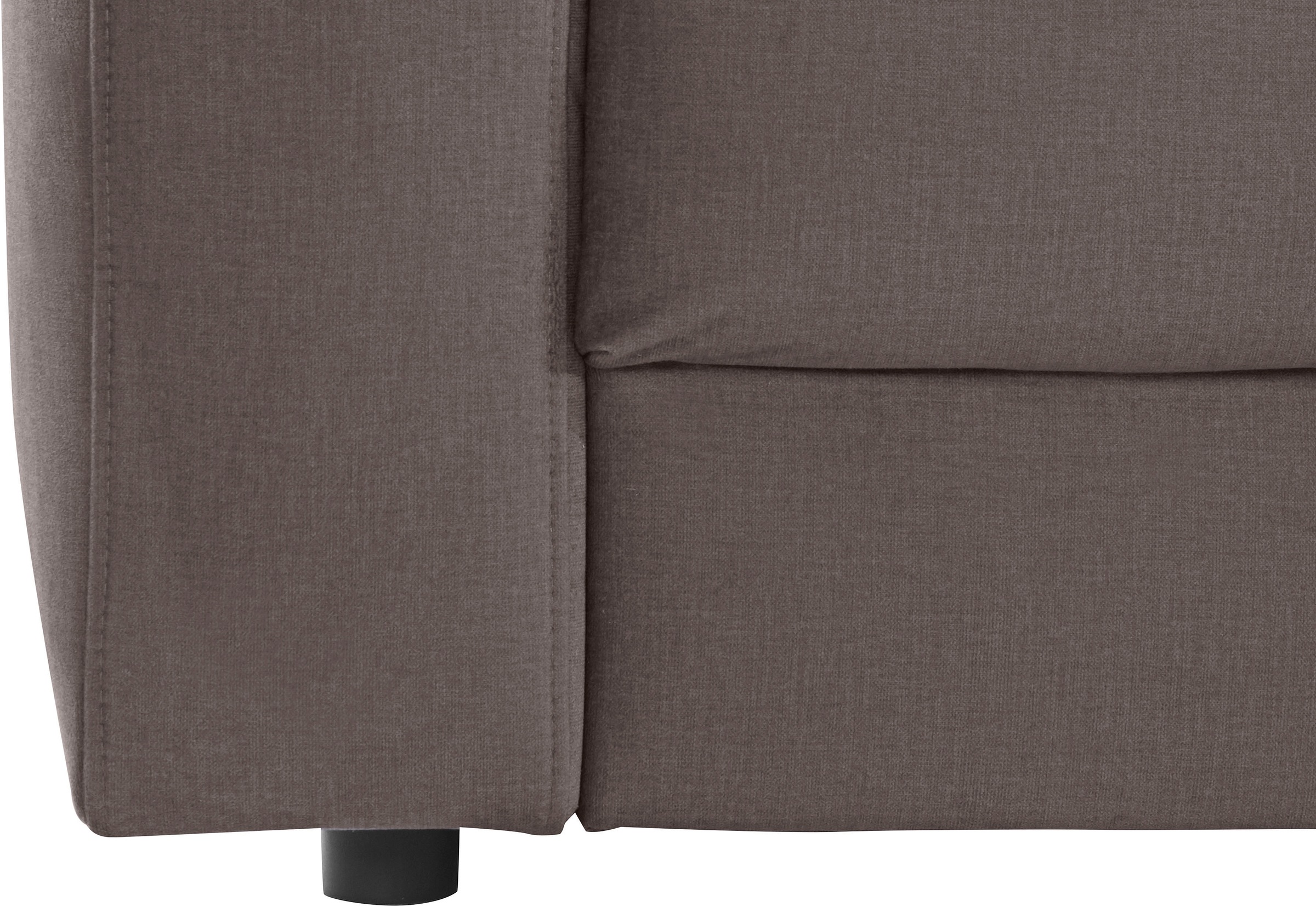 Places of Style Ecksofa »Bloomfield, L-Form«, extra tiefe Sitzfläche, wahlweise mit Sitztiefenverstellung