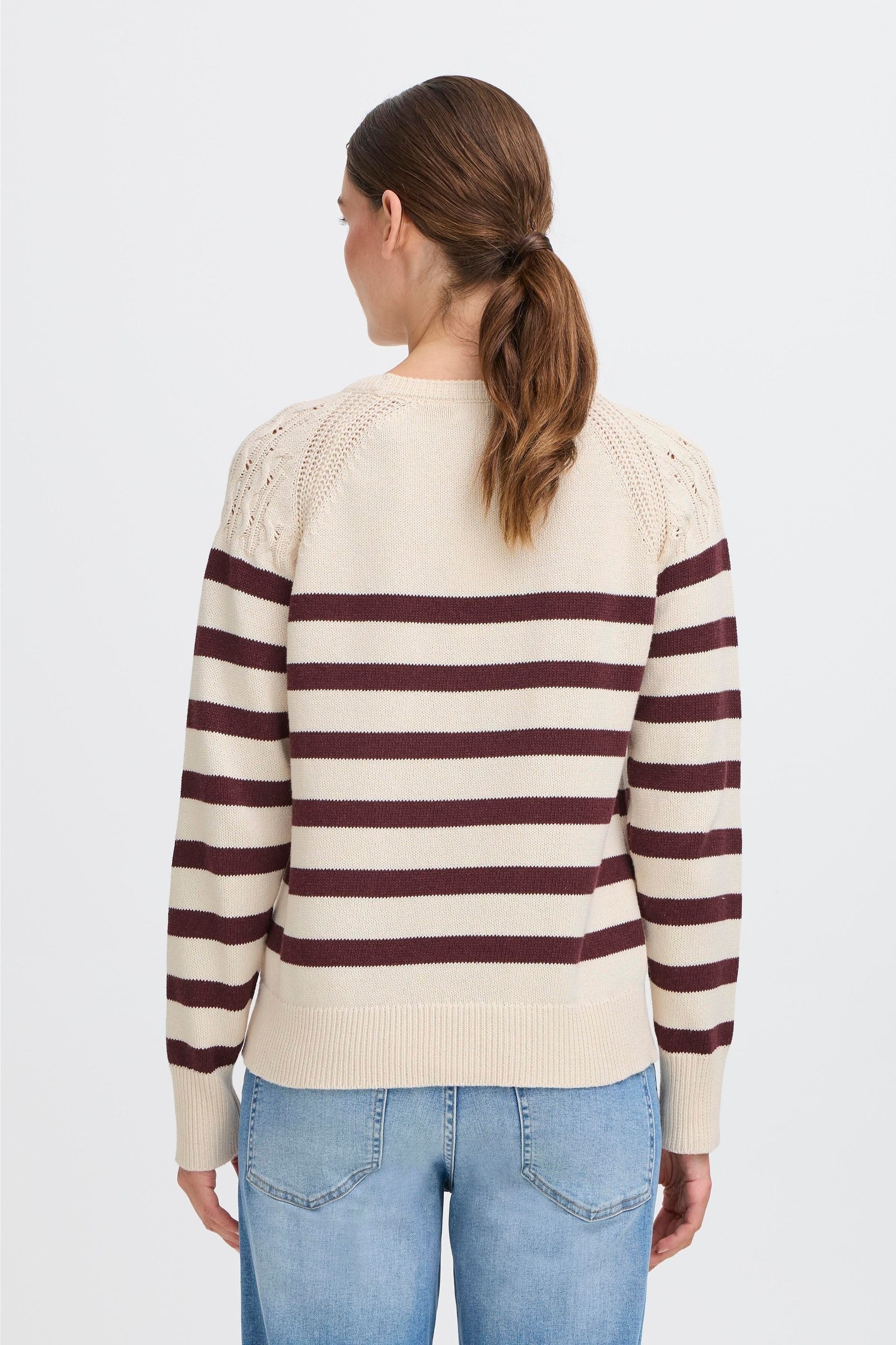 OXMO Strickfleece-Pullover »Strickpullover OXFSANVA«