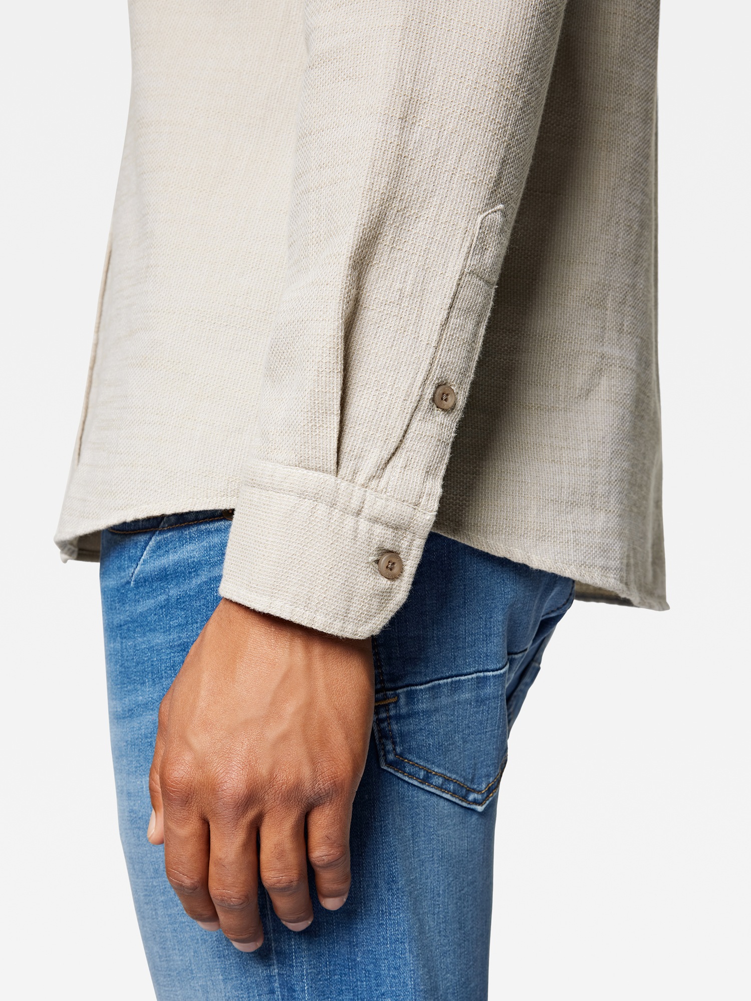 Mavi Langarmhemd »LONG SLEEVE SHIRT«, Hemd mit Struktur