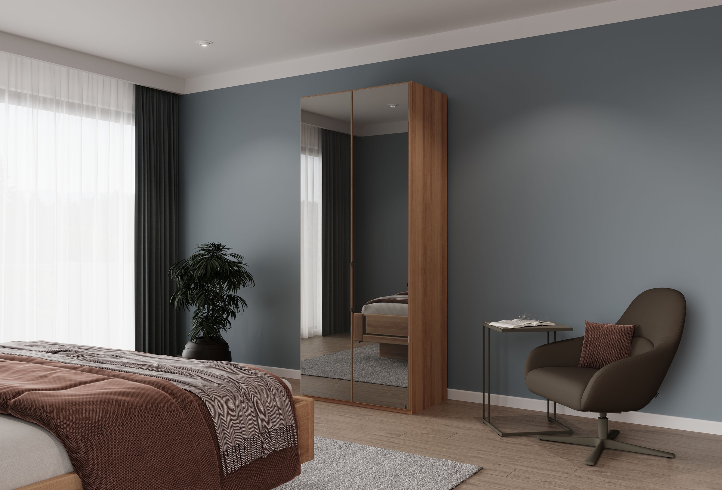 Musterring Kleiderschrank "Sorrent, Kleiderschrank, Schrank, teilmassiv Eic günstig online kaufen