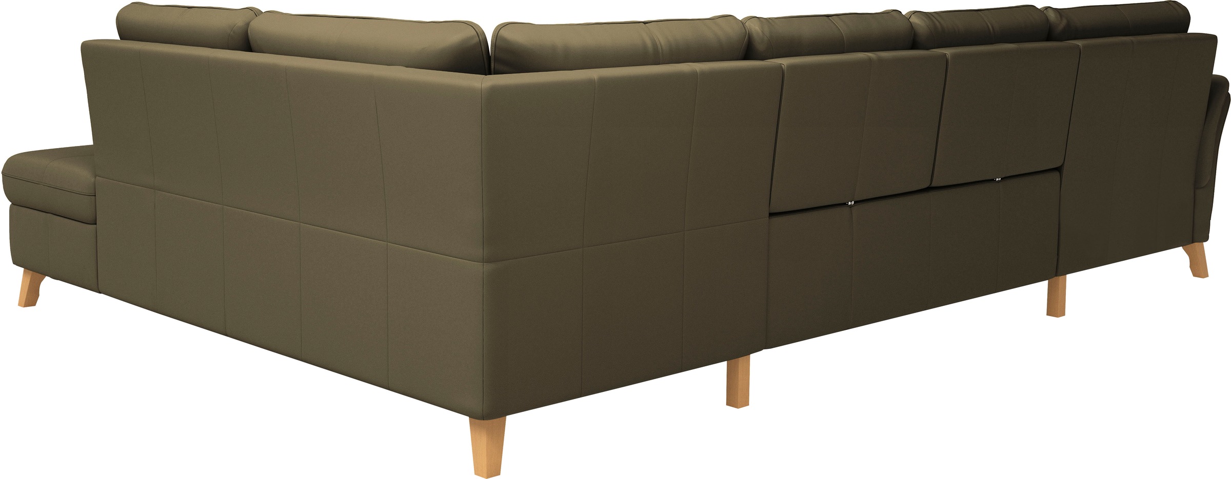 sit&more Wohnlandschaft »Göteborg«, inkl. Sitztiefenverstellung, wahlweise mit Bettfunktion & Bettkasten