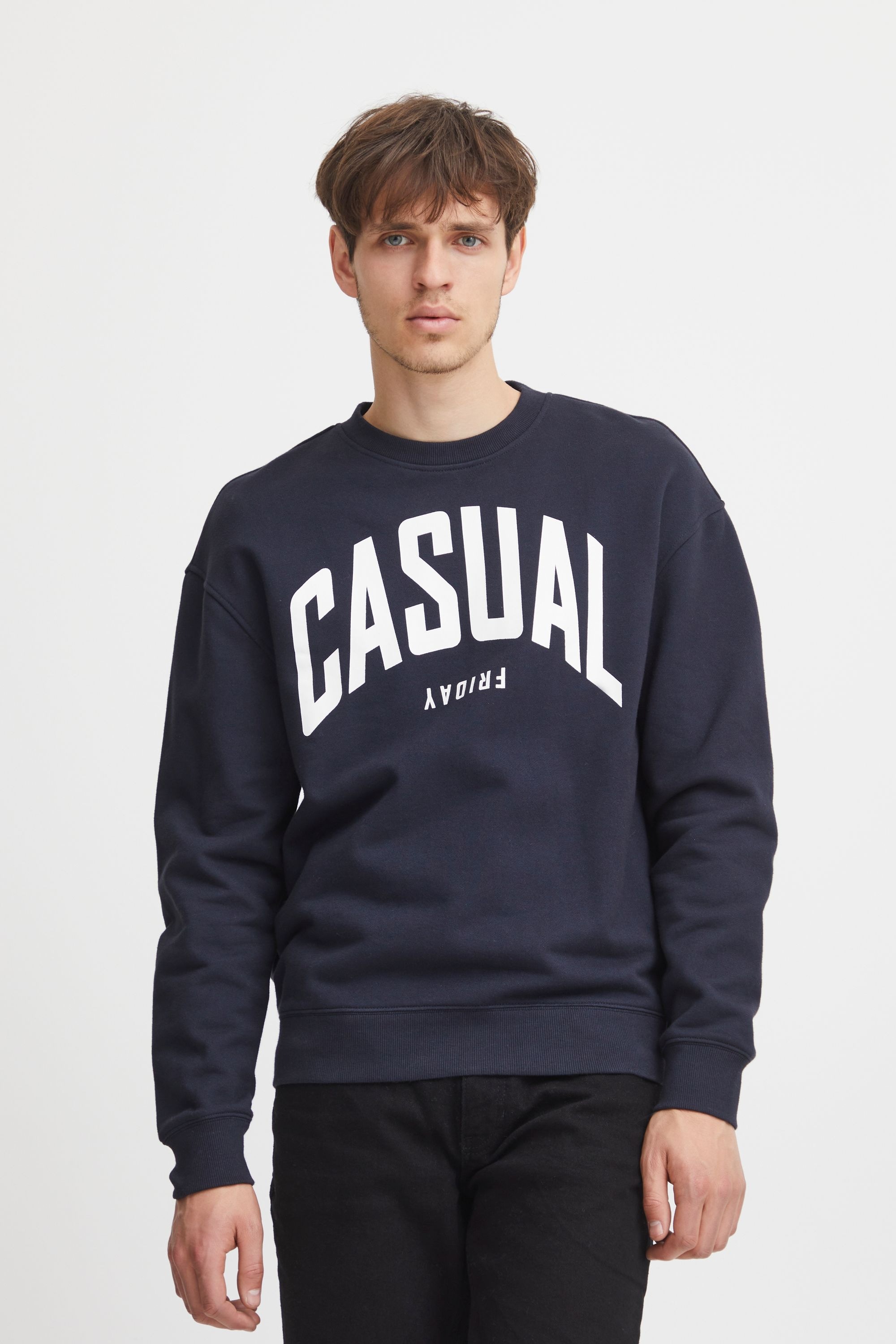 Casual Friday Rundhalspullover »Sweatshirt CFSage«