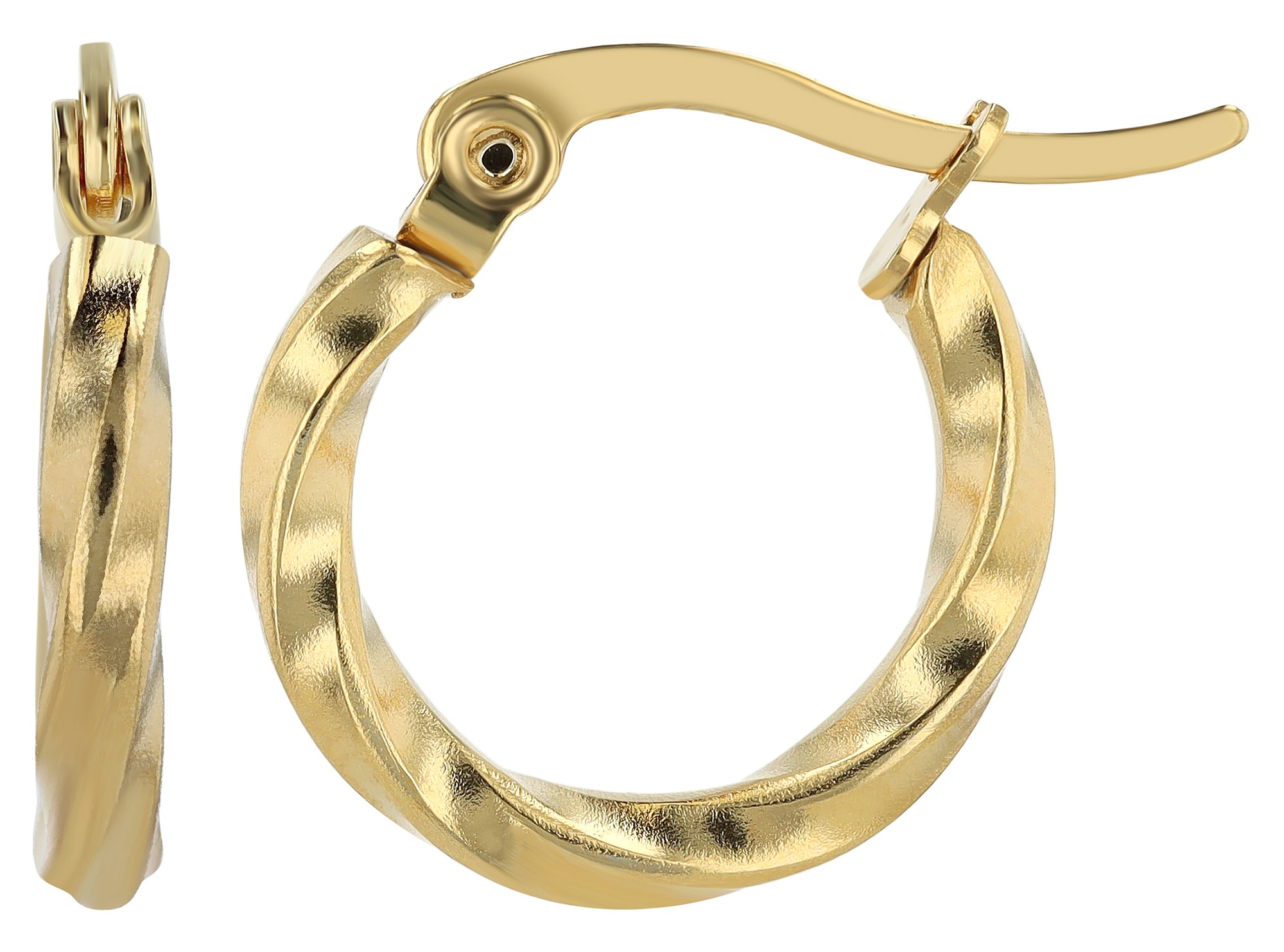 Adelia´s Paar Creolen "Damen Ohrringe – Creole aus Edelstahl" Zum Verschenk günstig online kaufen