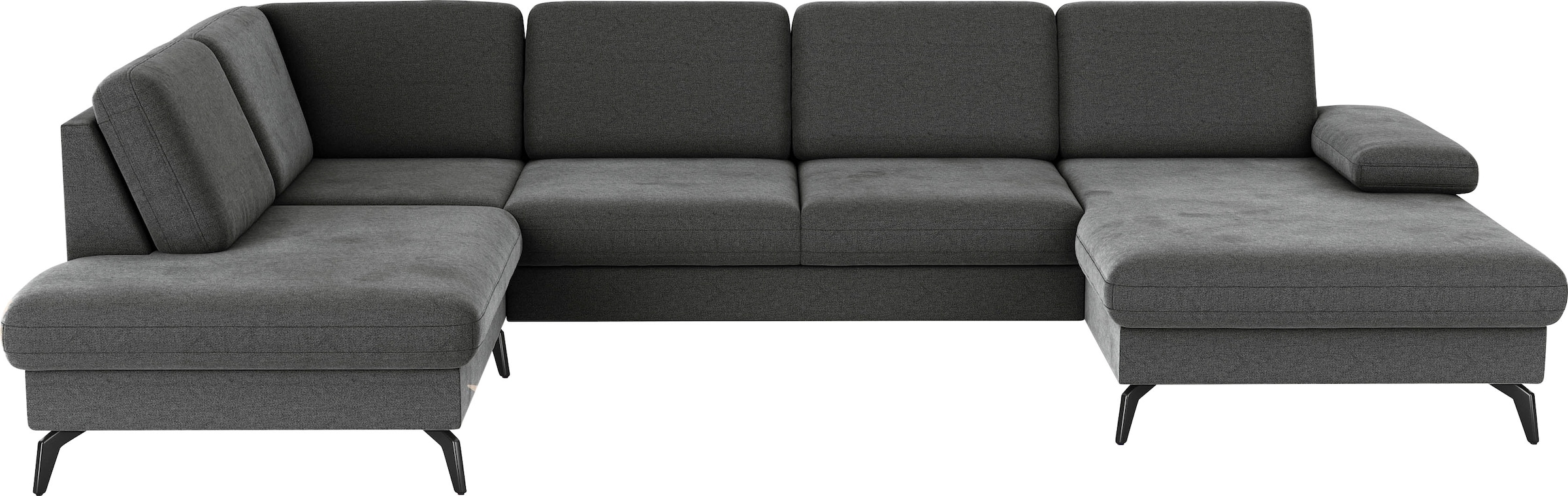 sit&more Wohnlandschaft "Morris Jubi" wahlweise mit Armteilverstellung, Schlaffunktion & Bettkasten