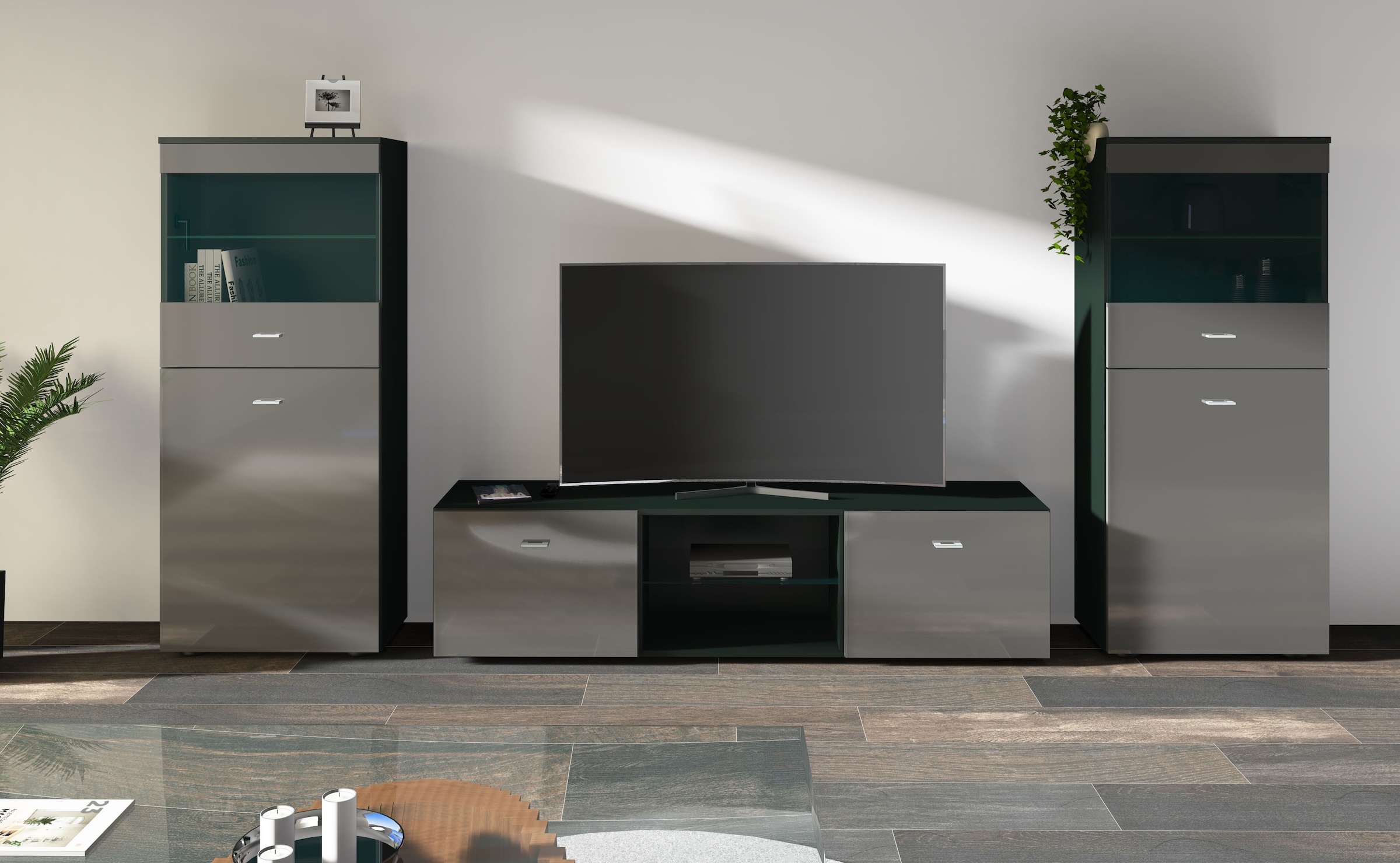 borchardt Möbel Wohnwand "Scala" günstig online kaufen