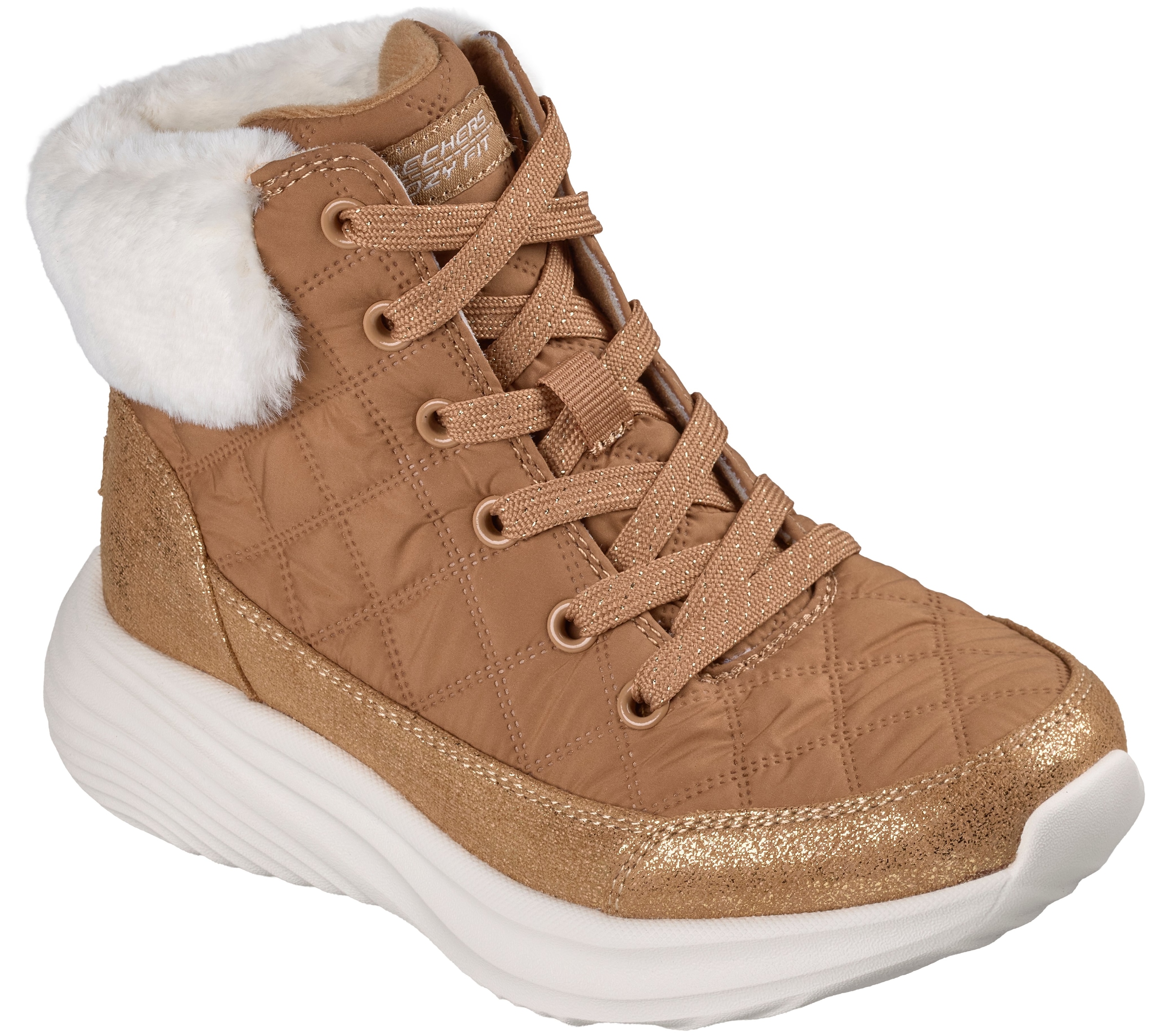 Skechers Winterstiefel »BOUNDER PRO«  Winterboots, Schnürboots, Größenschablone zum Download